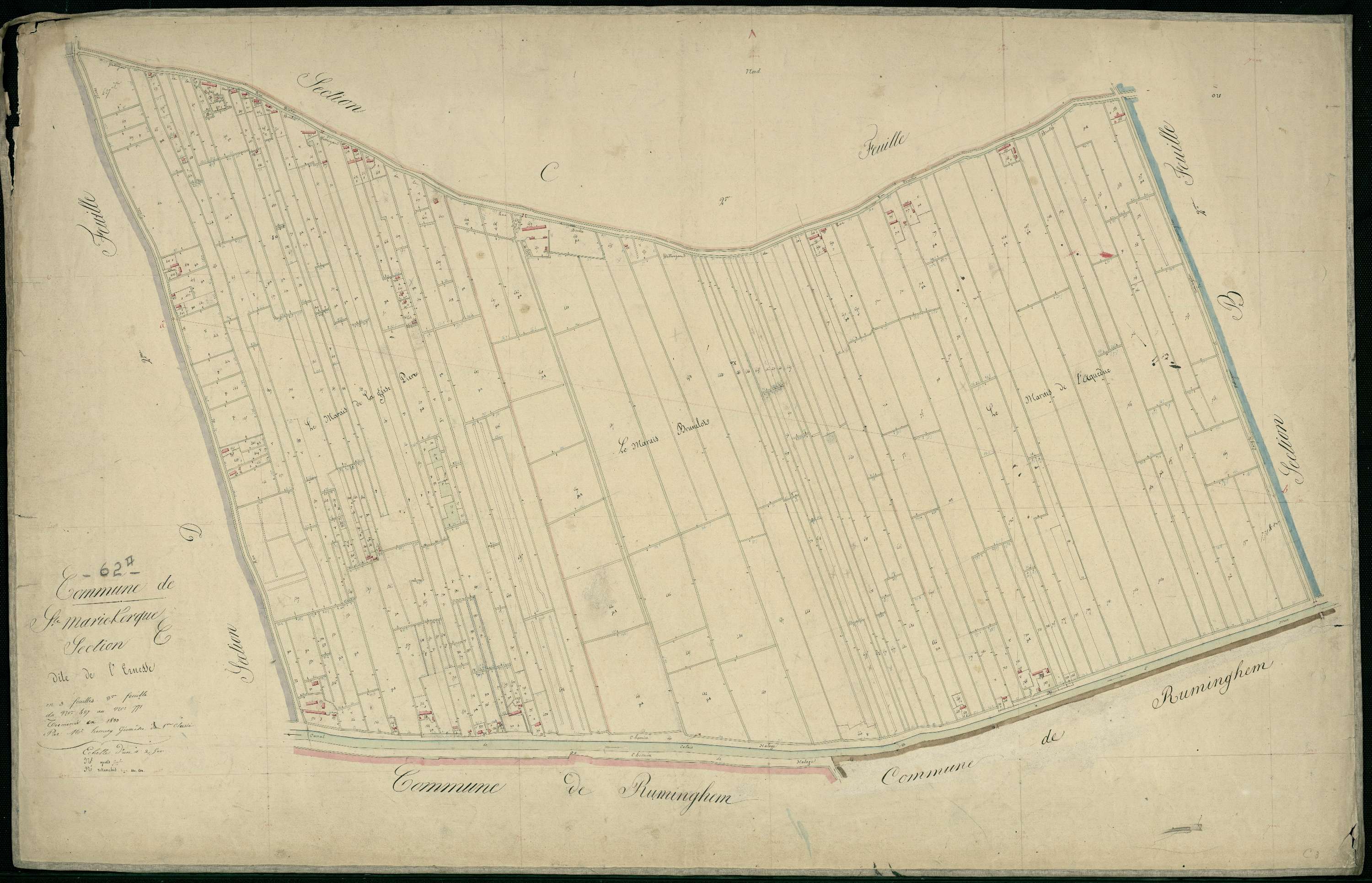 Sainte-Marie-Kerque - Section C, 3e feuille