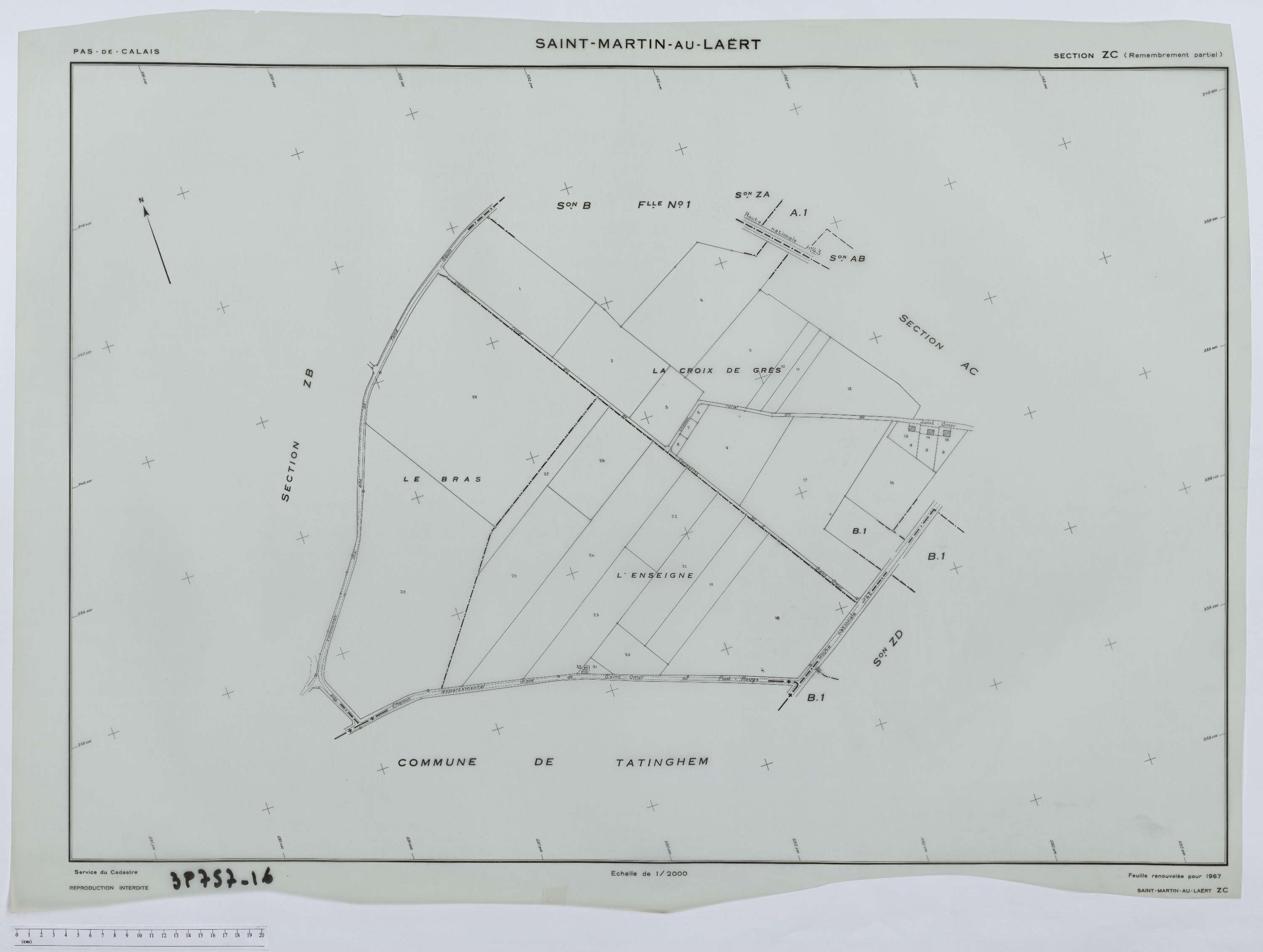 Saint-Martin-au-Laërt - Section ZC.