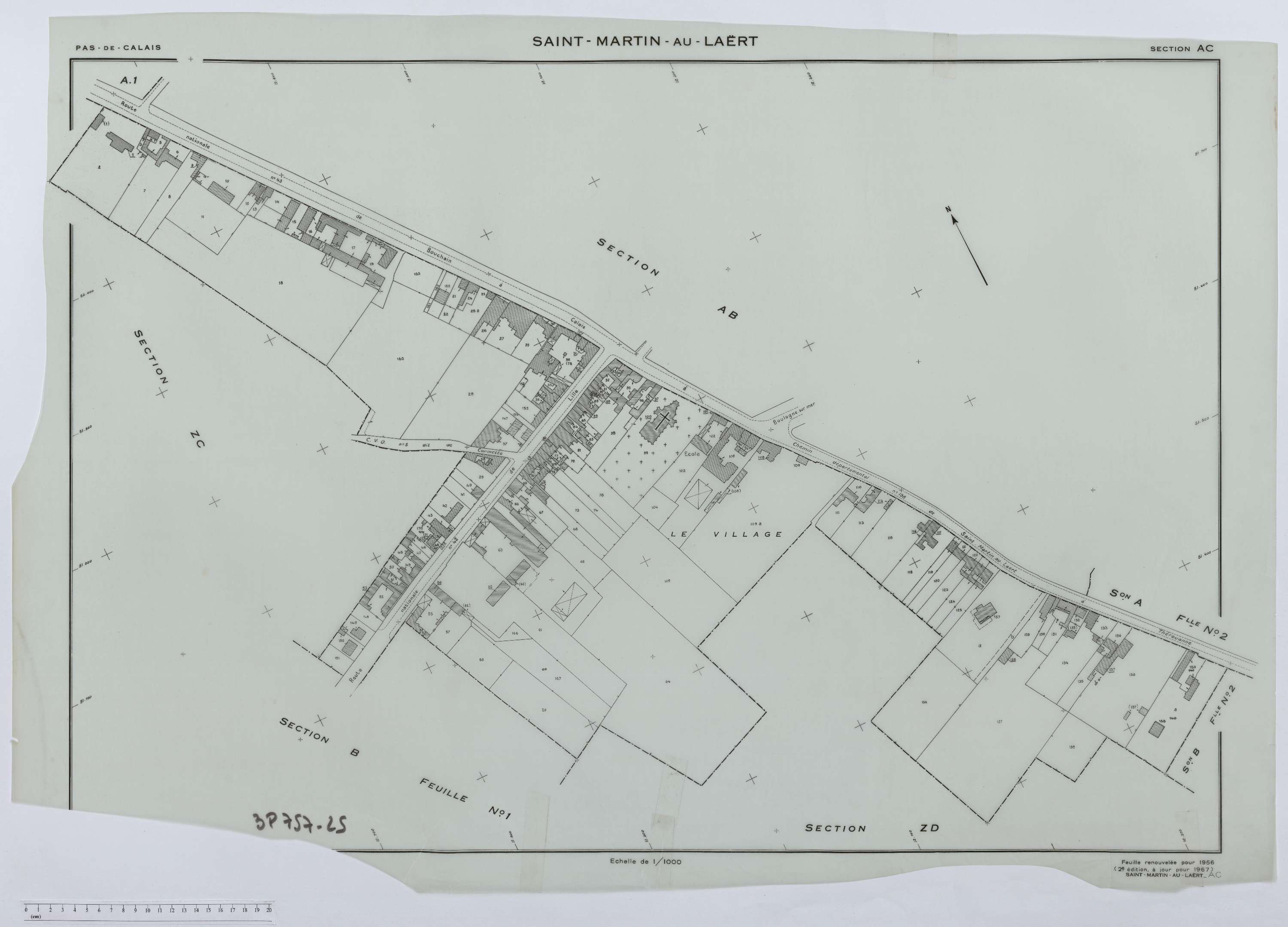 Saint-Martin-au-Laërt - Section AC.