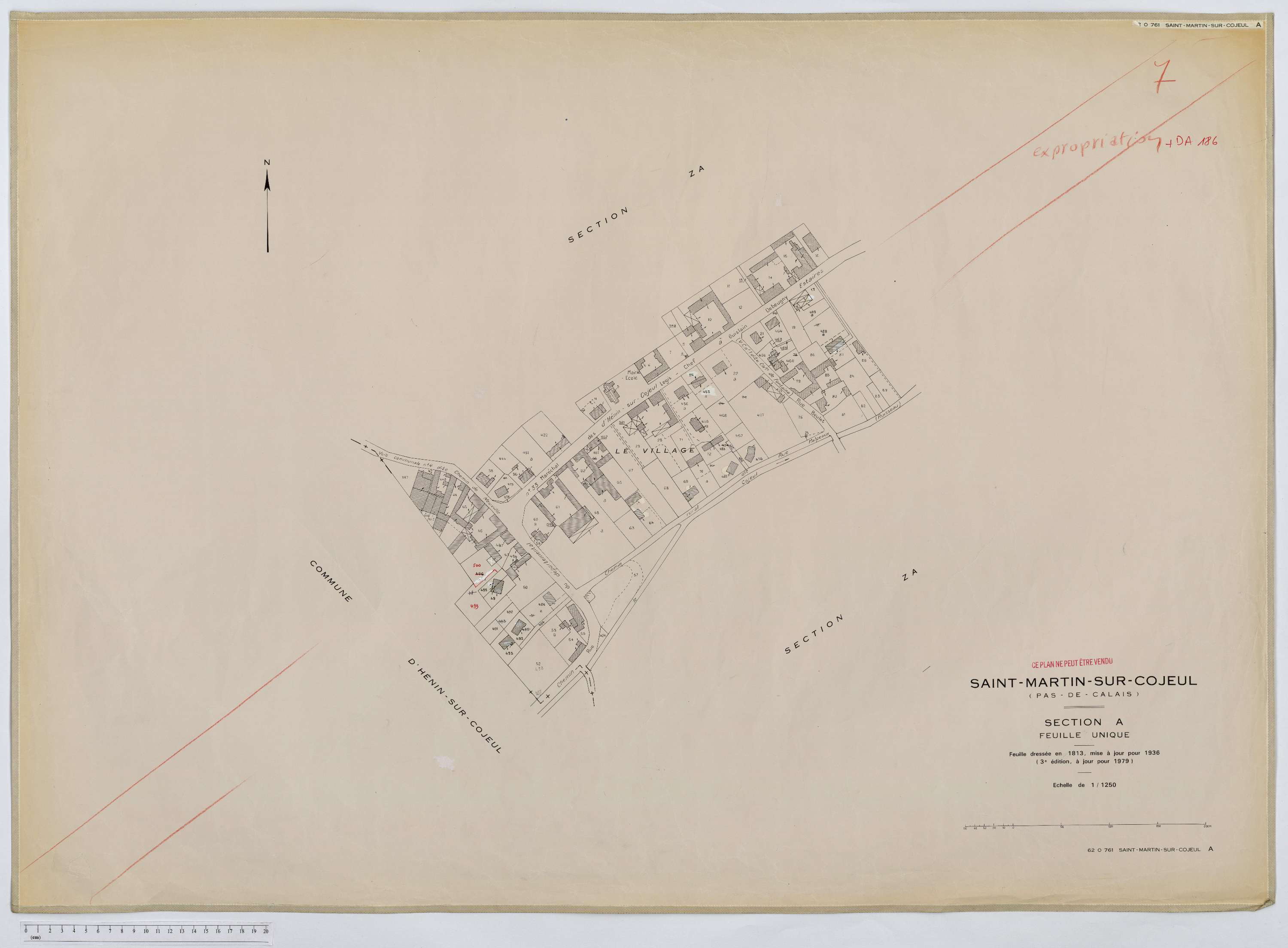 Saint-Martin-sur-Cojeul - Section A.