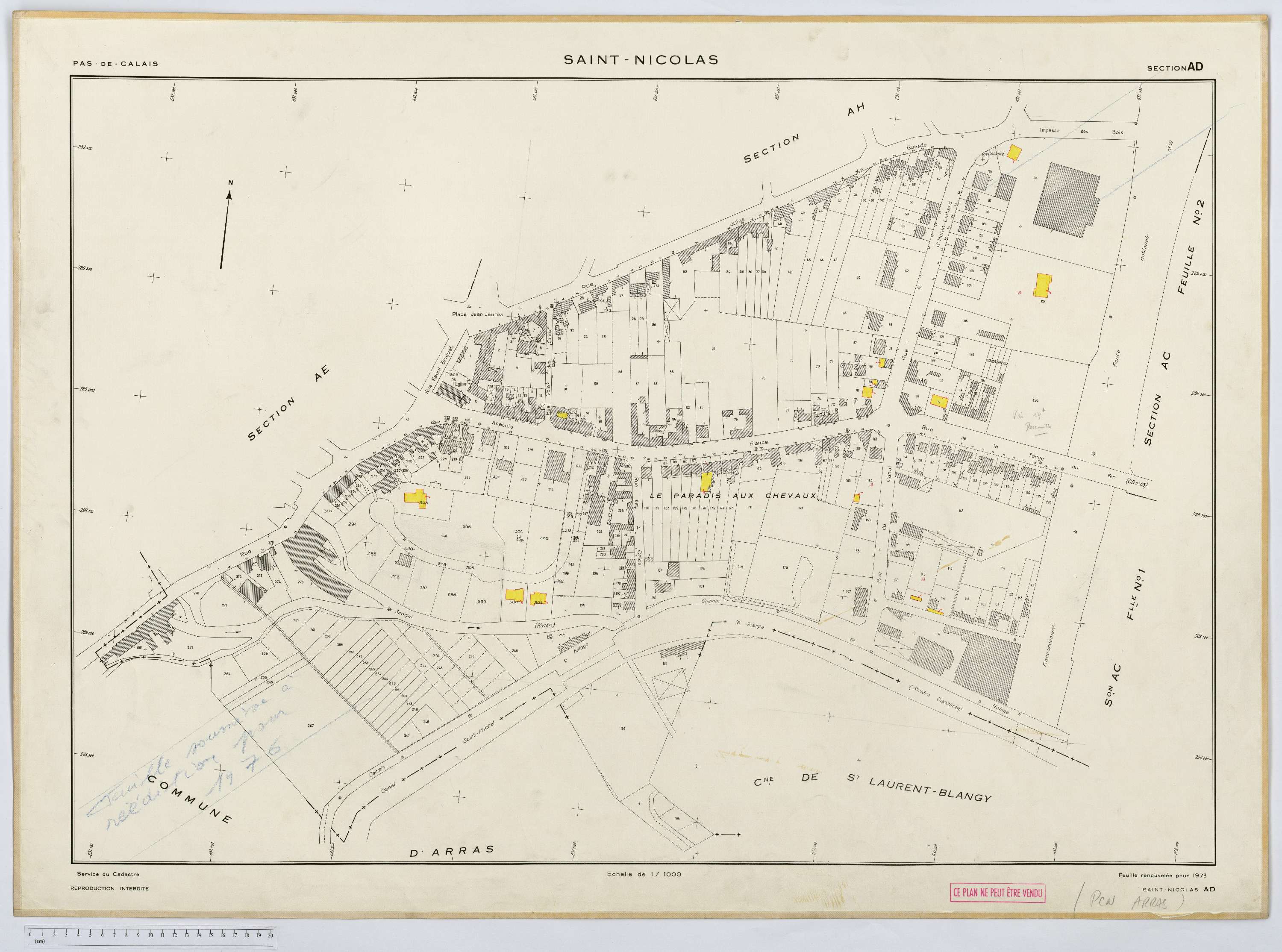 Saint-Nicolas - Section AD.