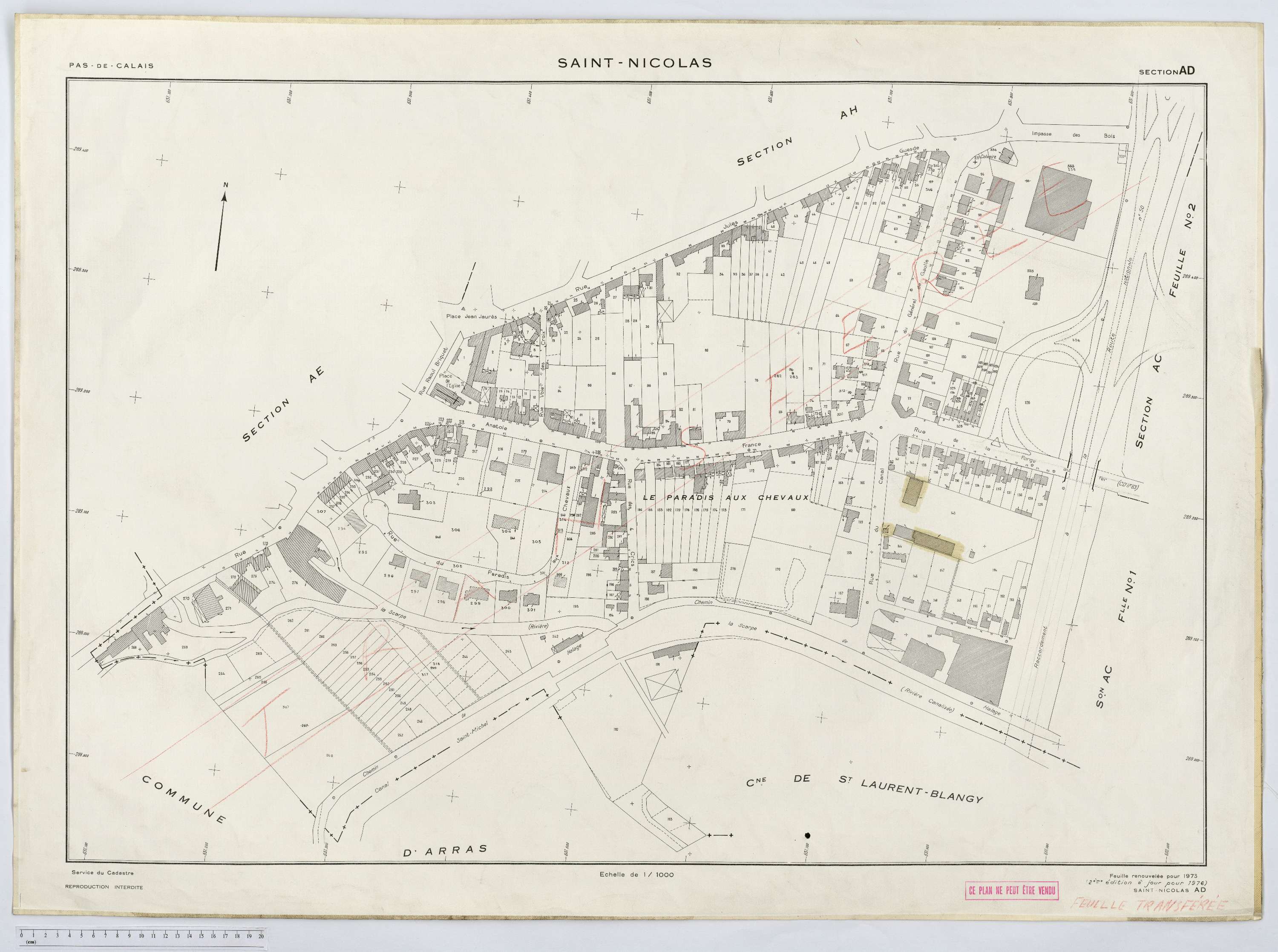 Saint-Nicolas - Section AD.