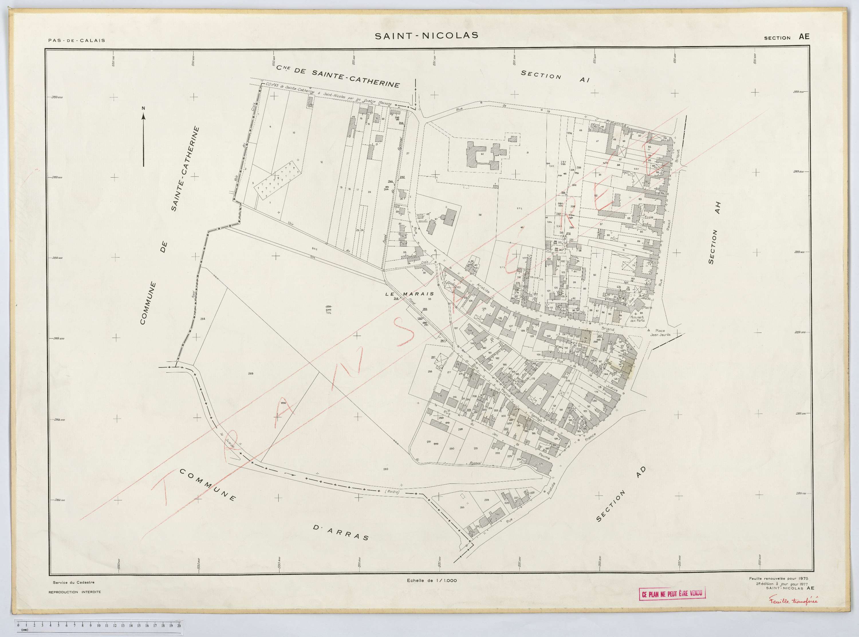 Saint-Nicolas - Section AE.