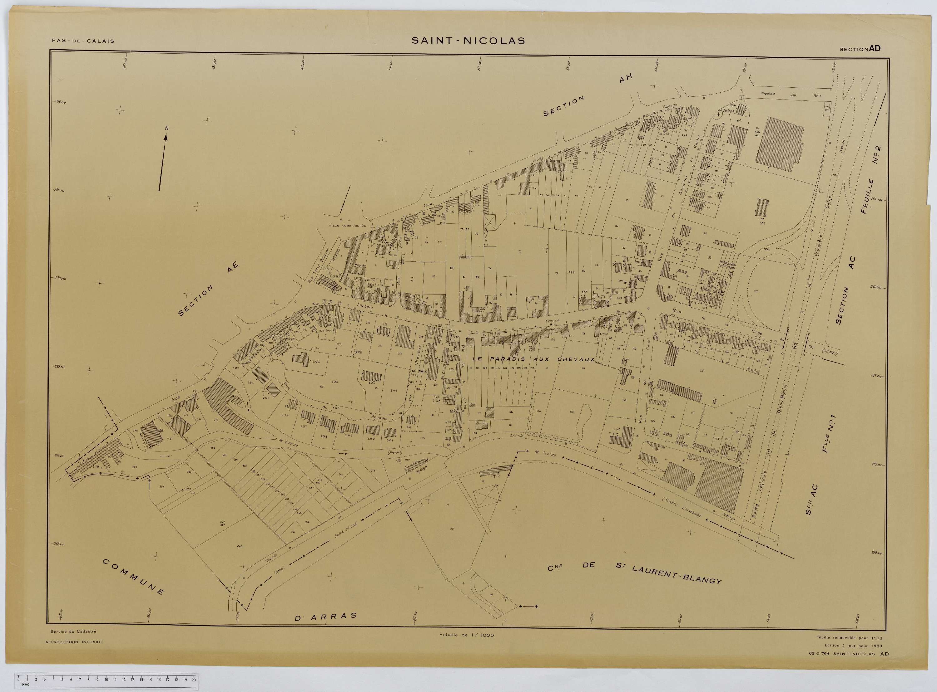 Saint-Nicolas - Section AD.