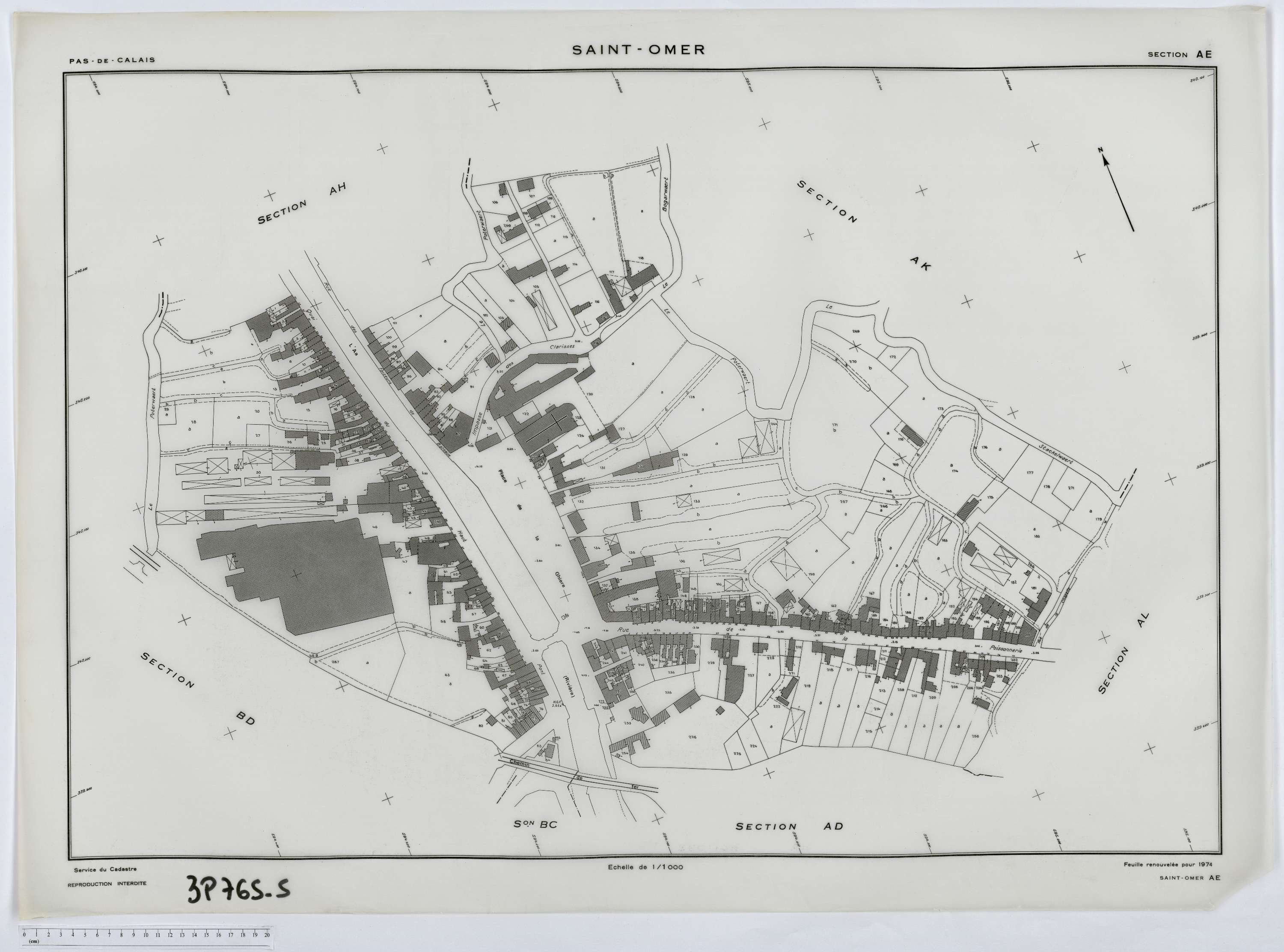 Saint-Omer - Section AE.