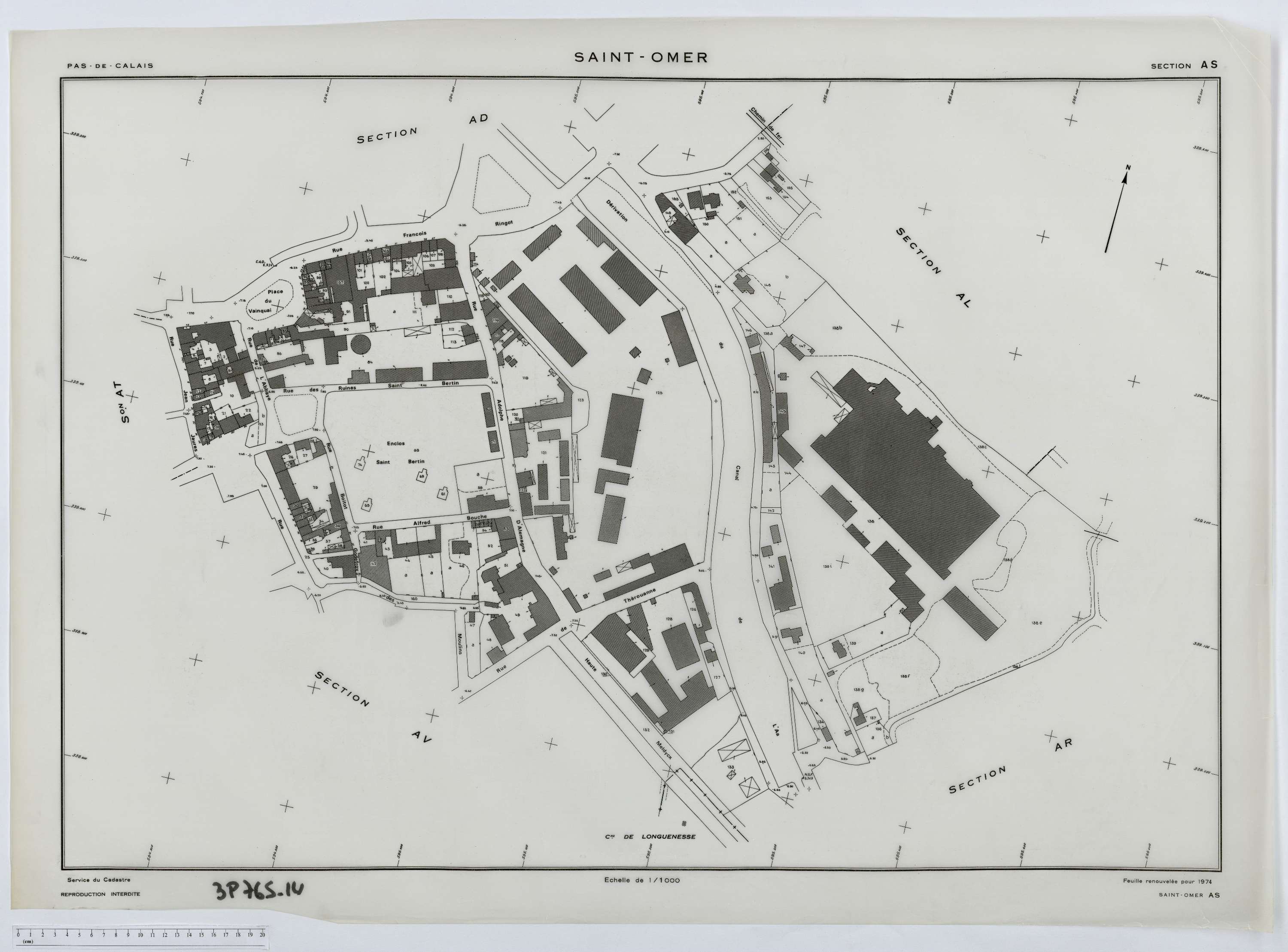 Saint-Omer - Section AS.