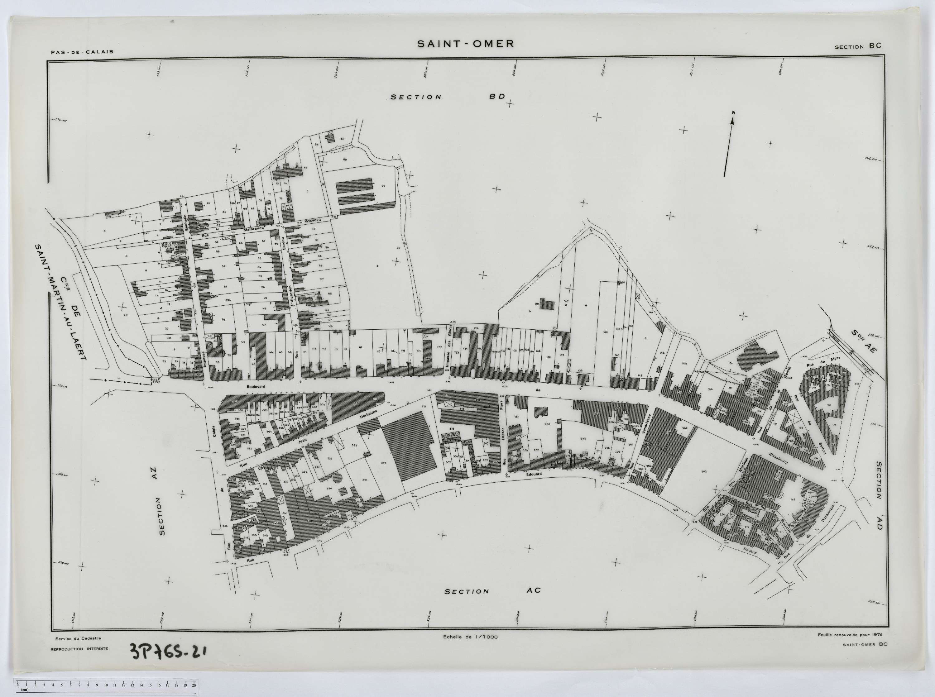 Saint-Omer - Section BC.