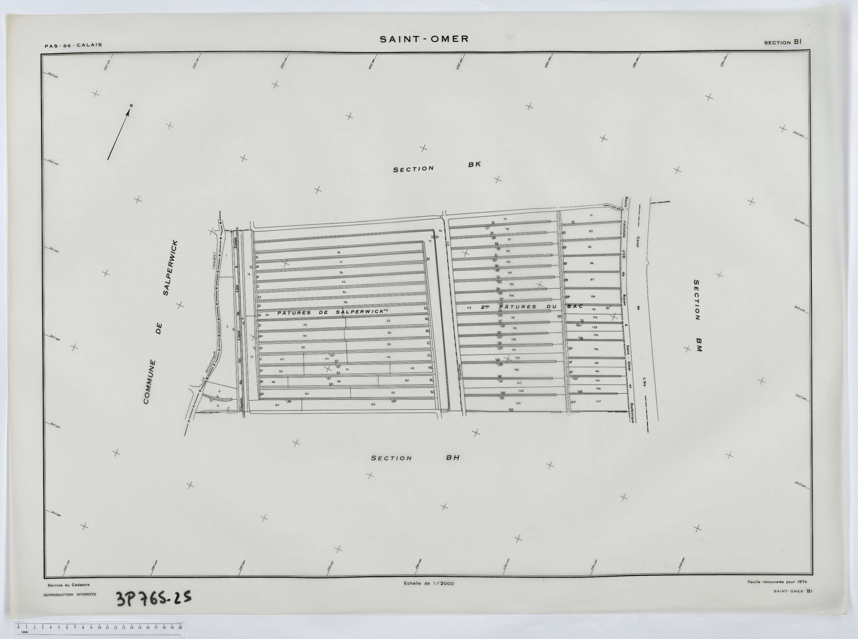 Saint-Omer - Section BI.