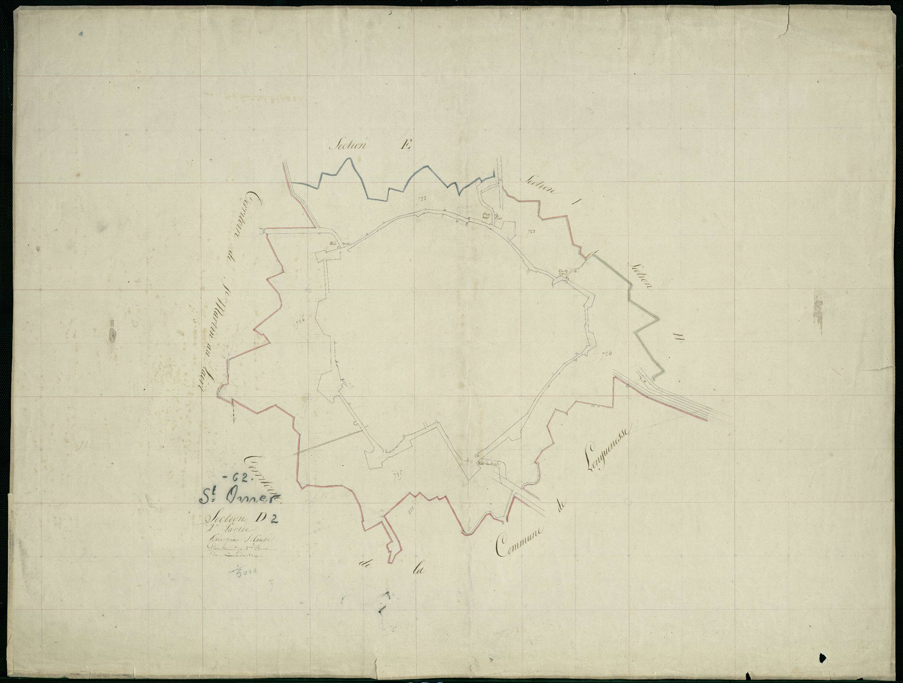 Saint-Omer - Section D, 2e feuille