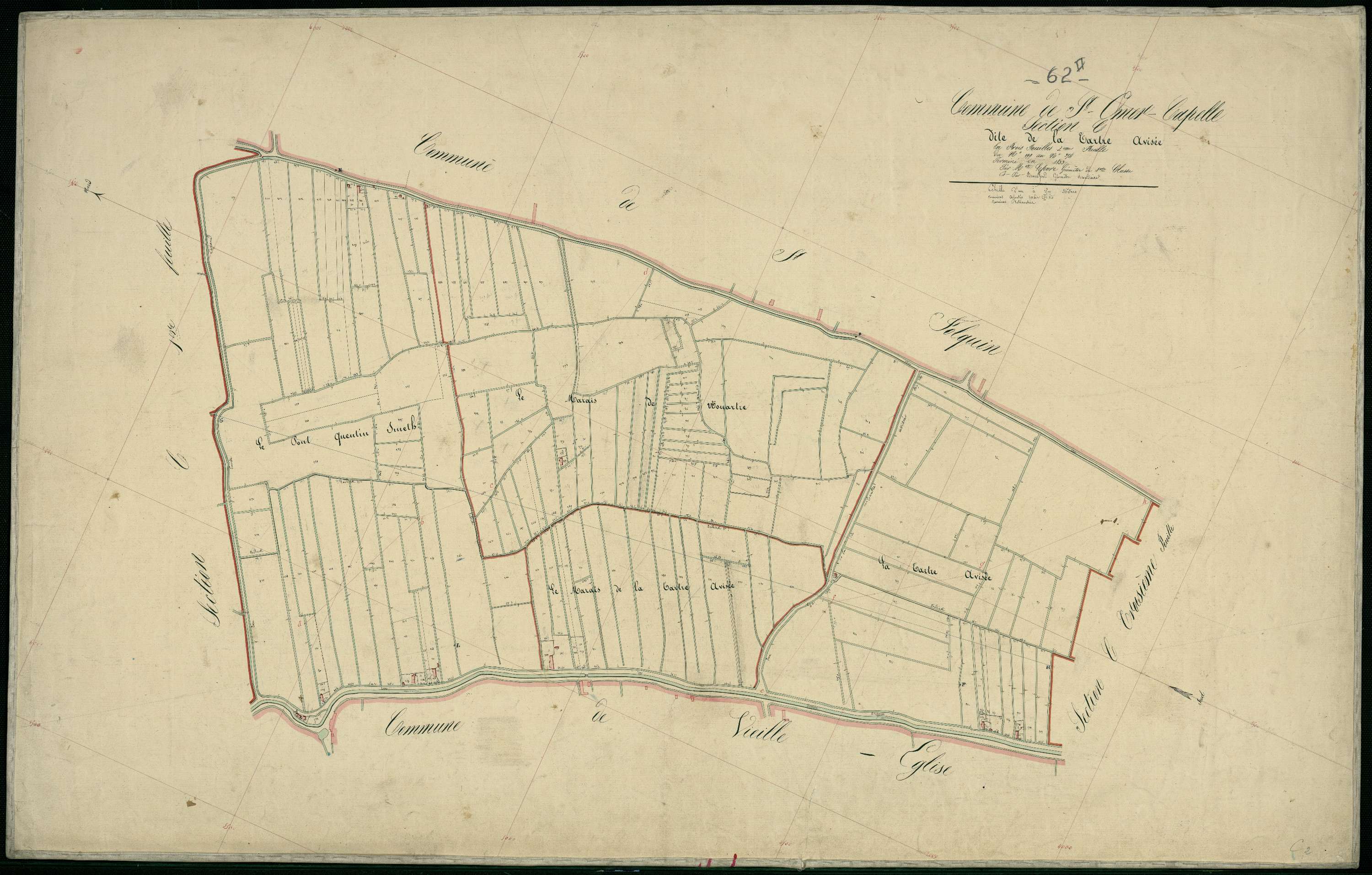 Saint-Omer - Section C, 2e feuille