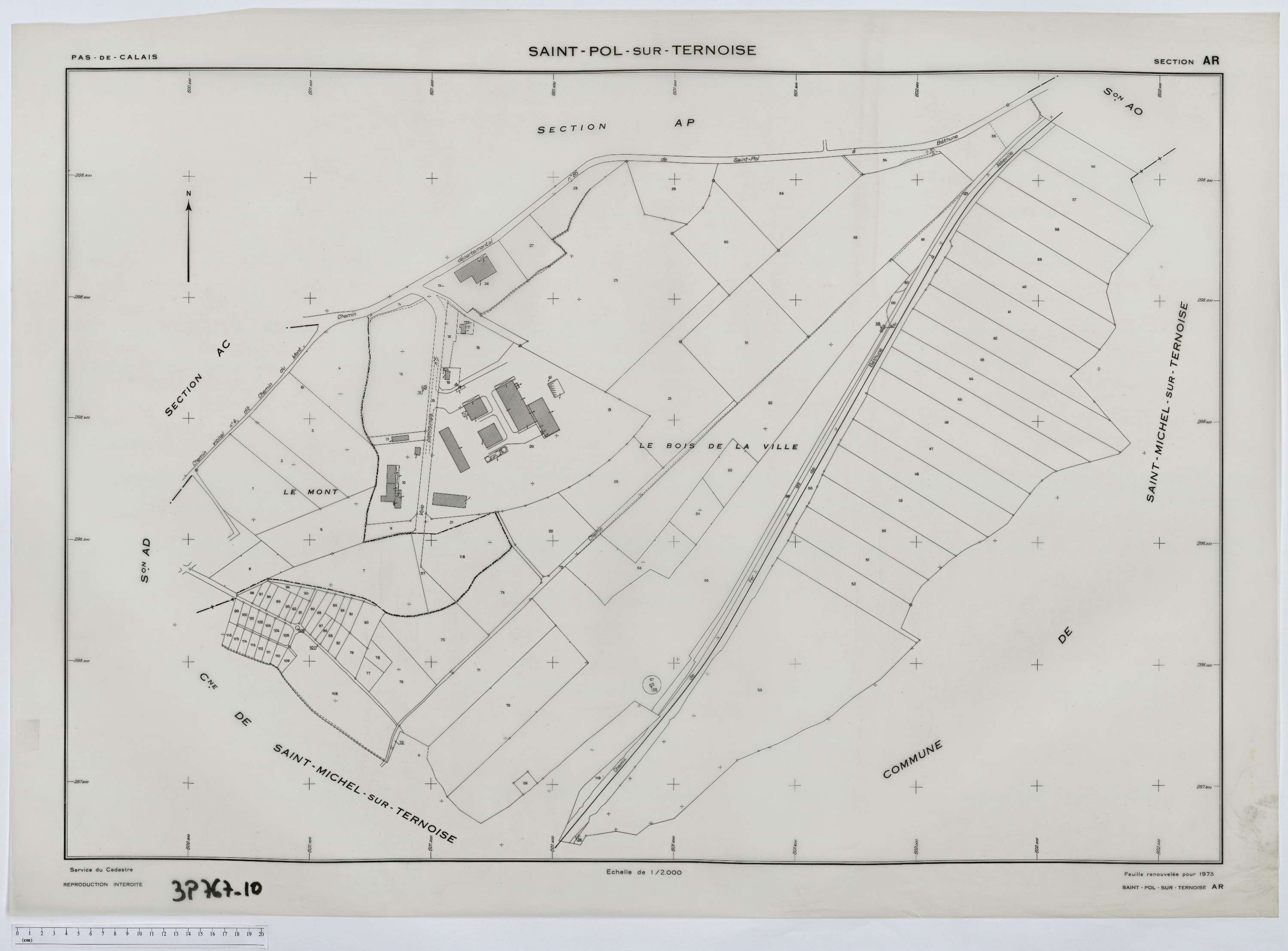 Saint-Pol-sur-Ternoise - Section AR.
