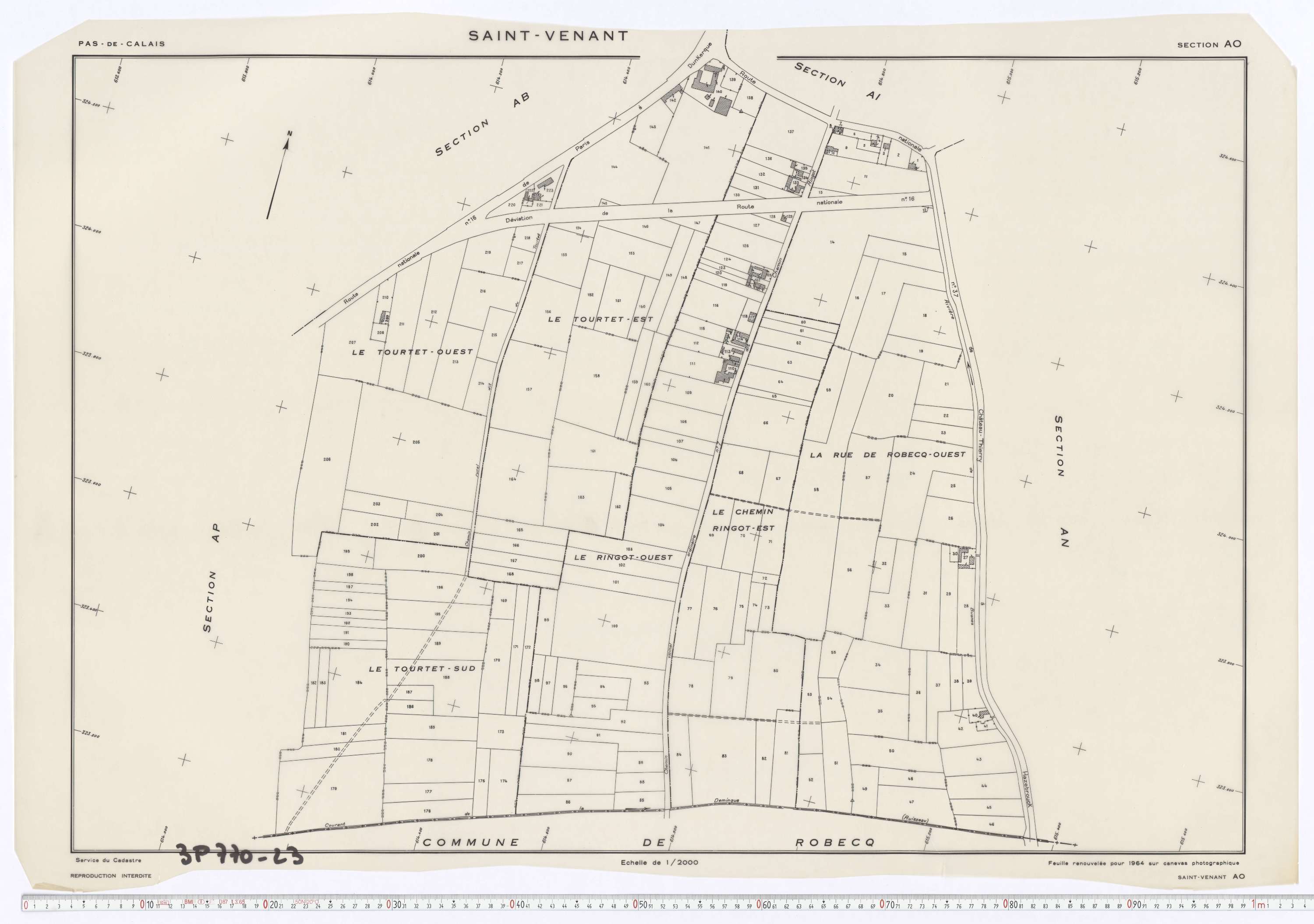 Saint-Venant - Section AO.