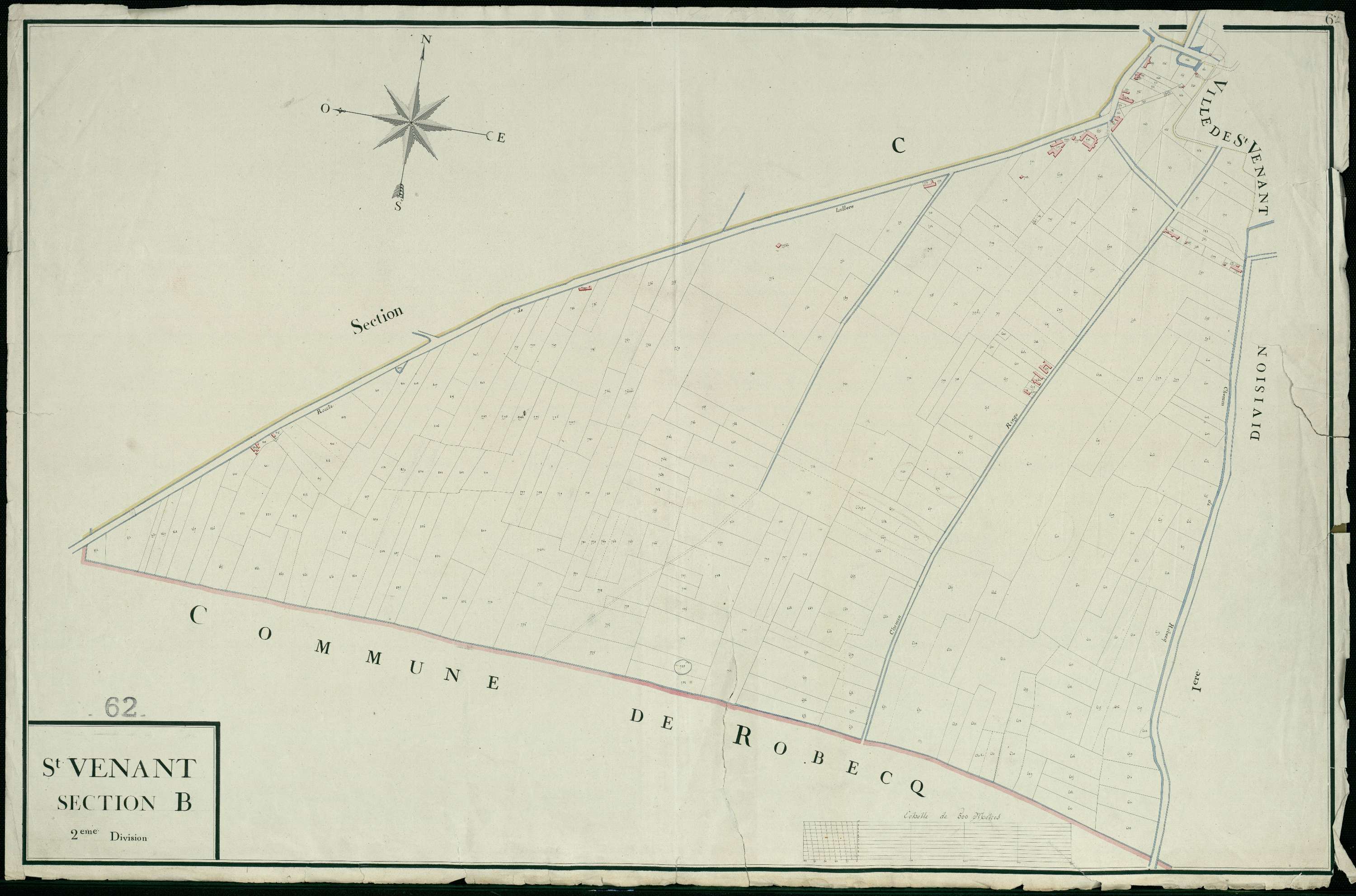 Saint-Venant - Section B, 2e feuille