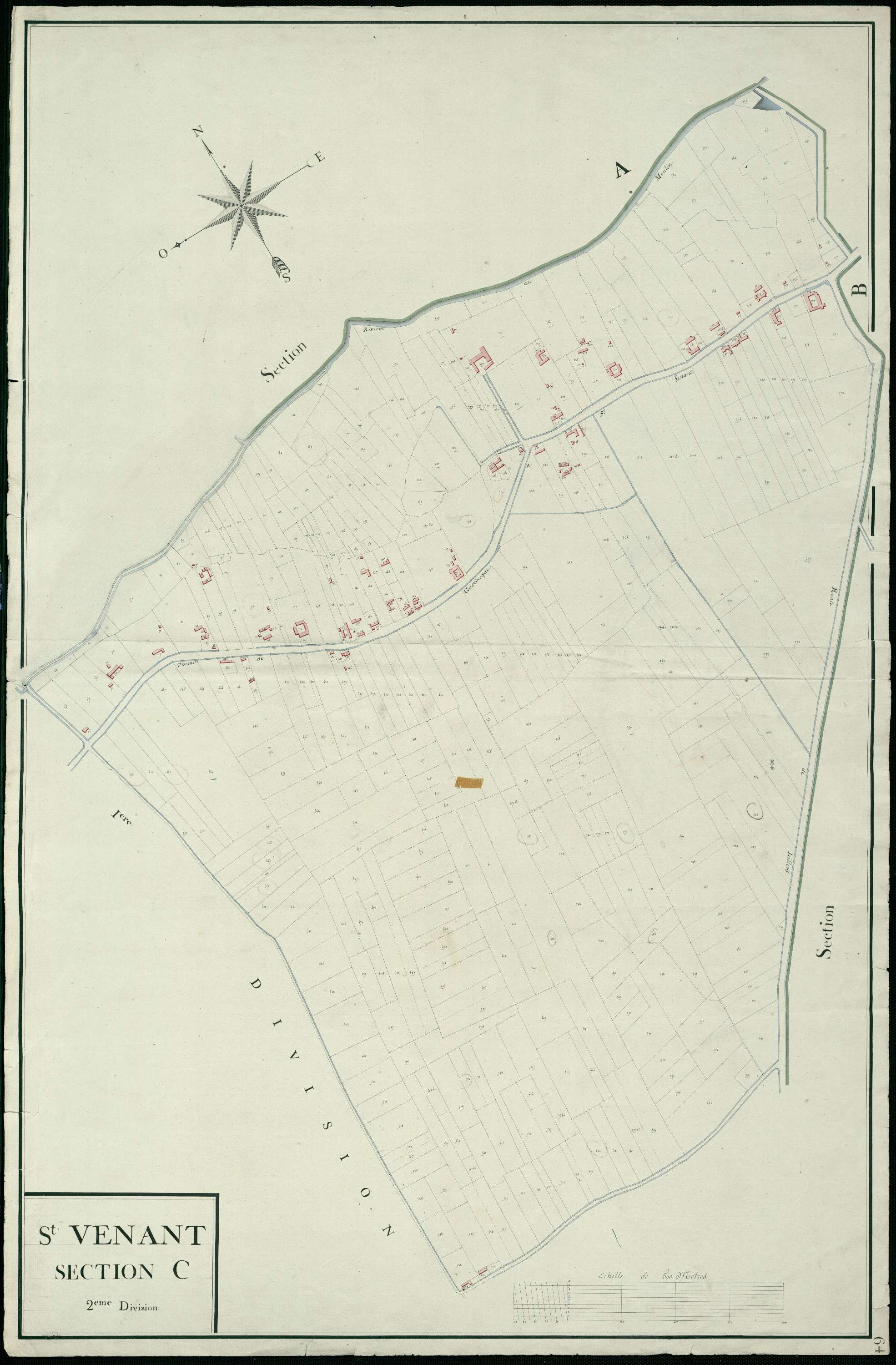 Saint-Venant - Section C, 2e feuille