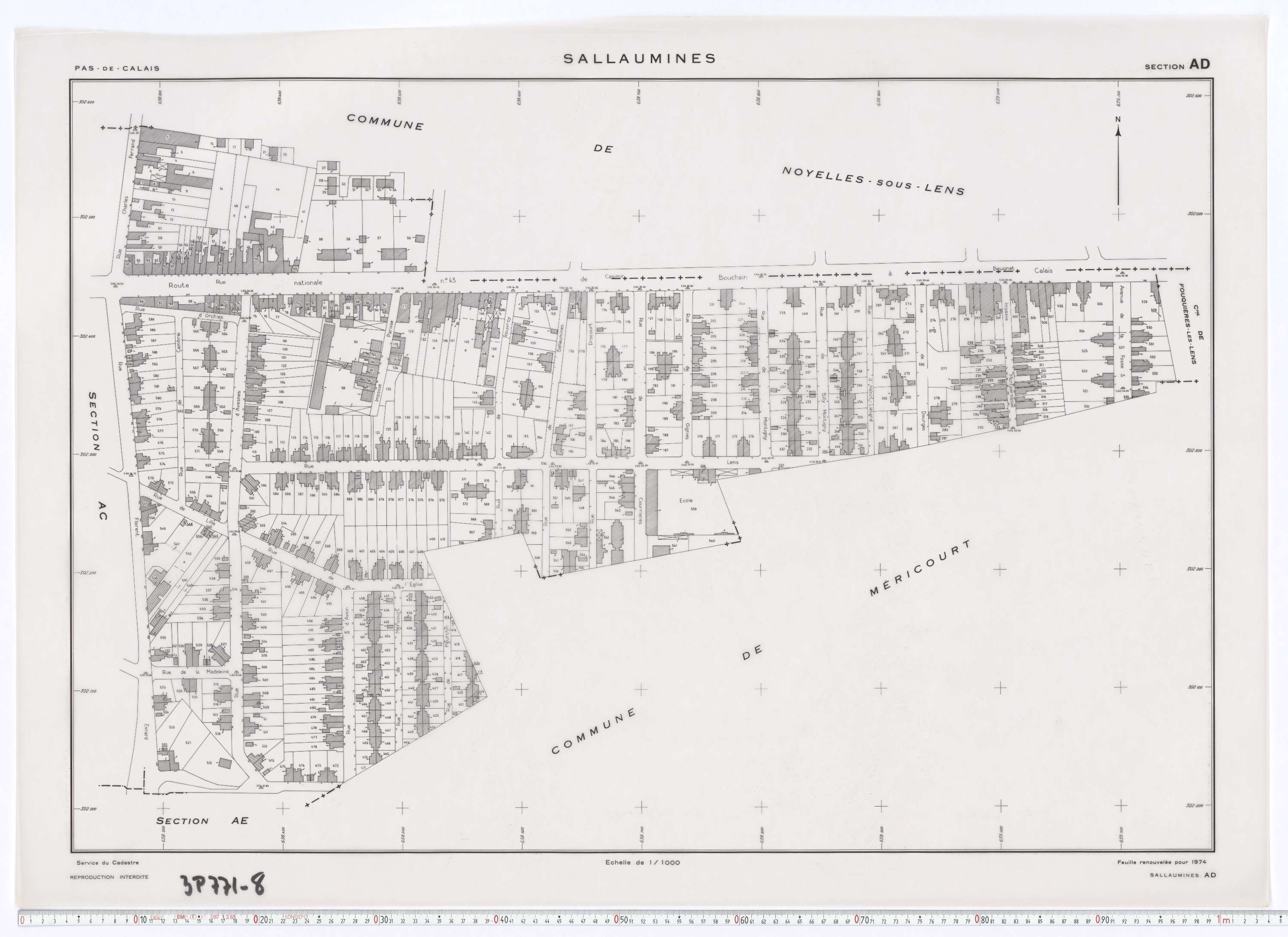Sallaumines - Section AD.