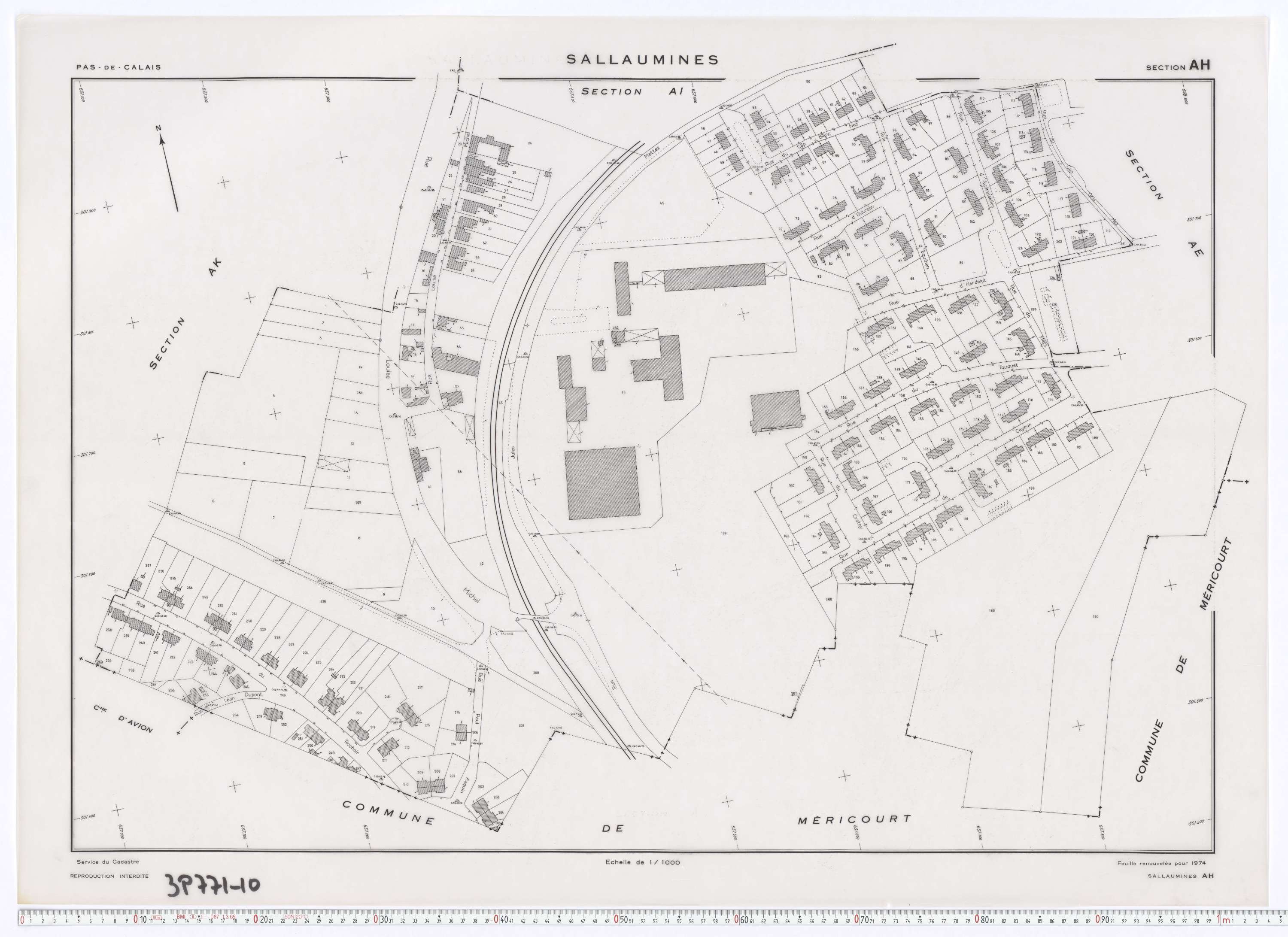 Sallaumines - Section AH.