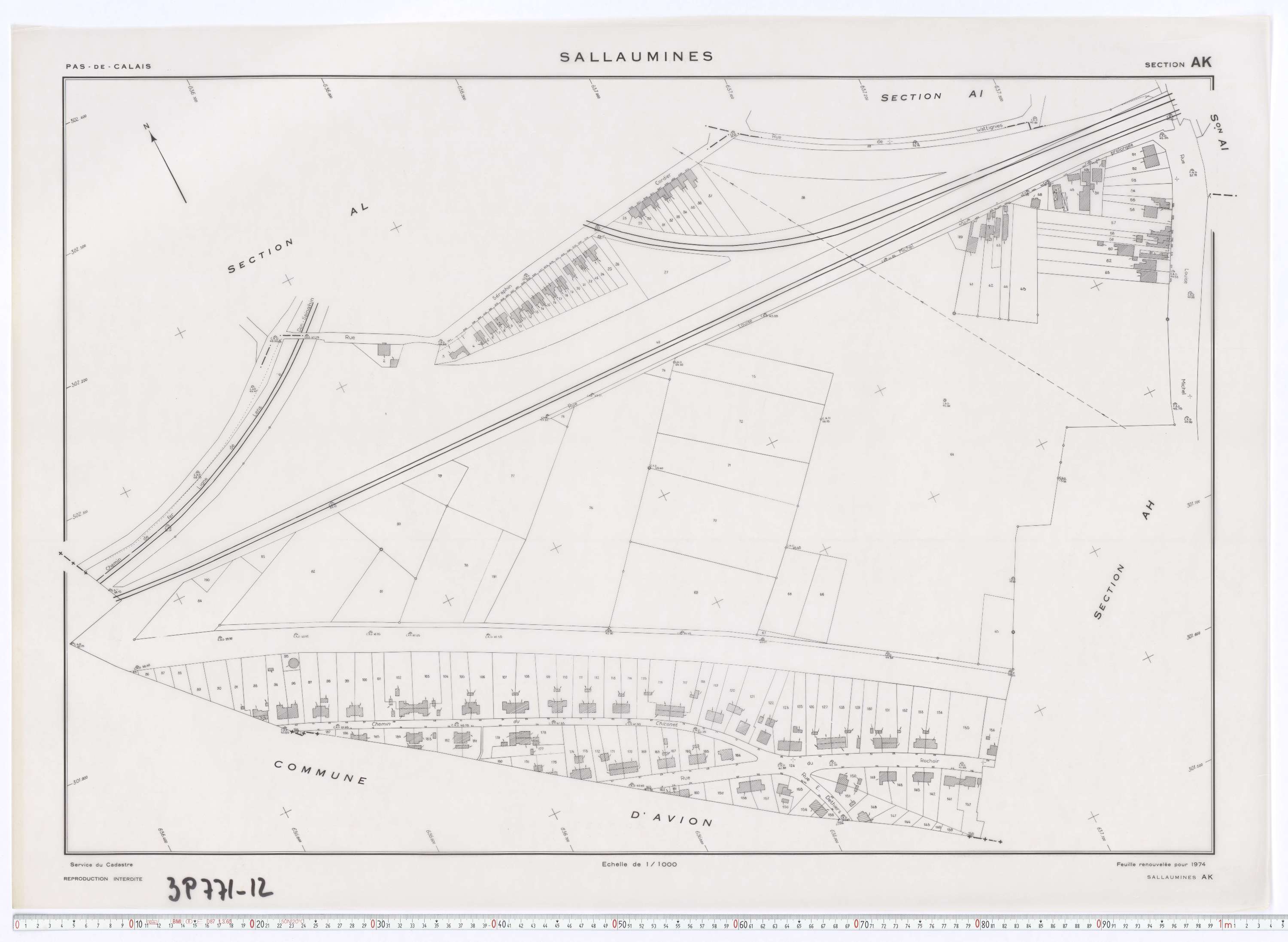 Sallaumines - Section AK.