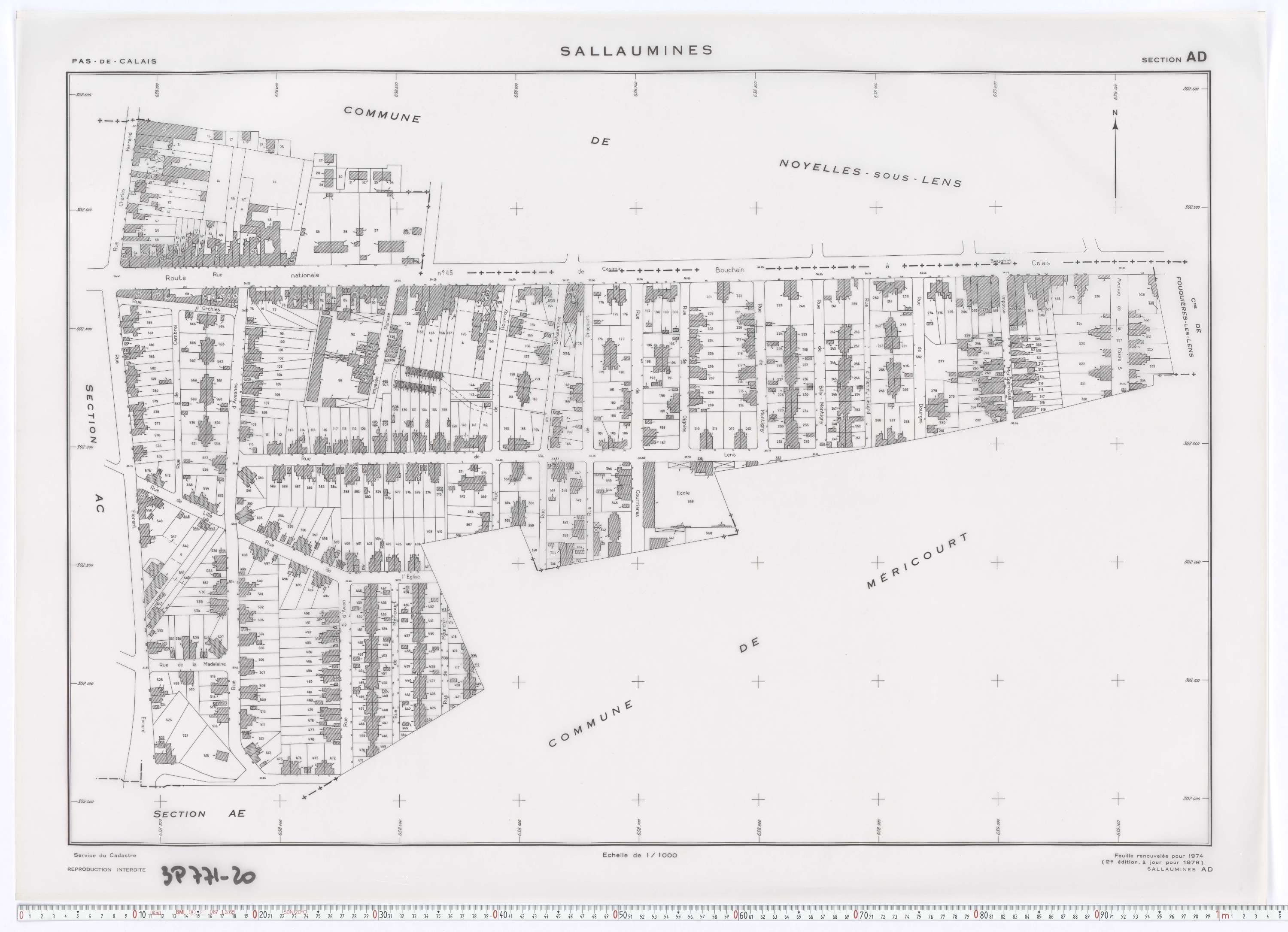 Sallaumines - Section AD.