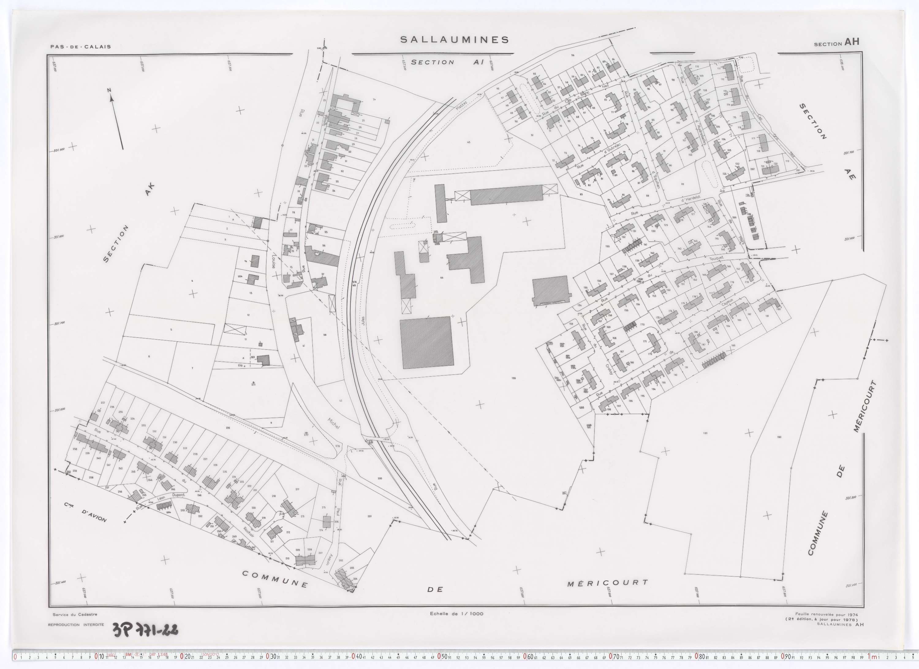 Sallaumines - Section AH.