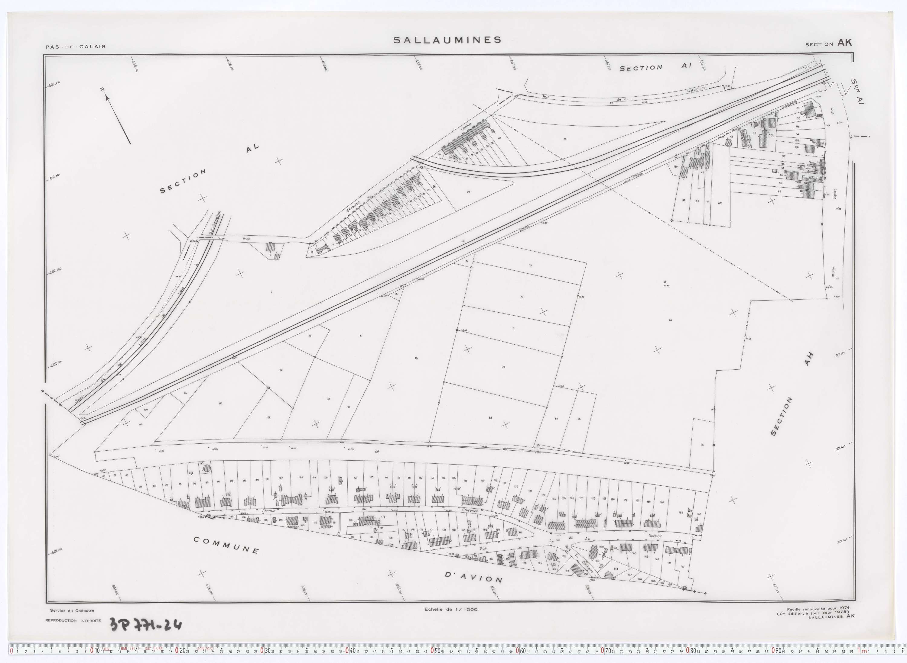 Sallaumines - Section AK.