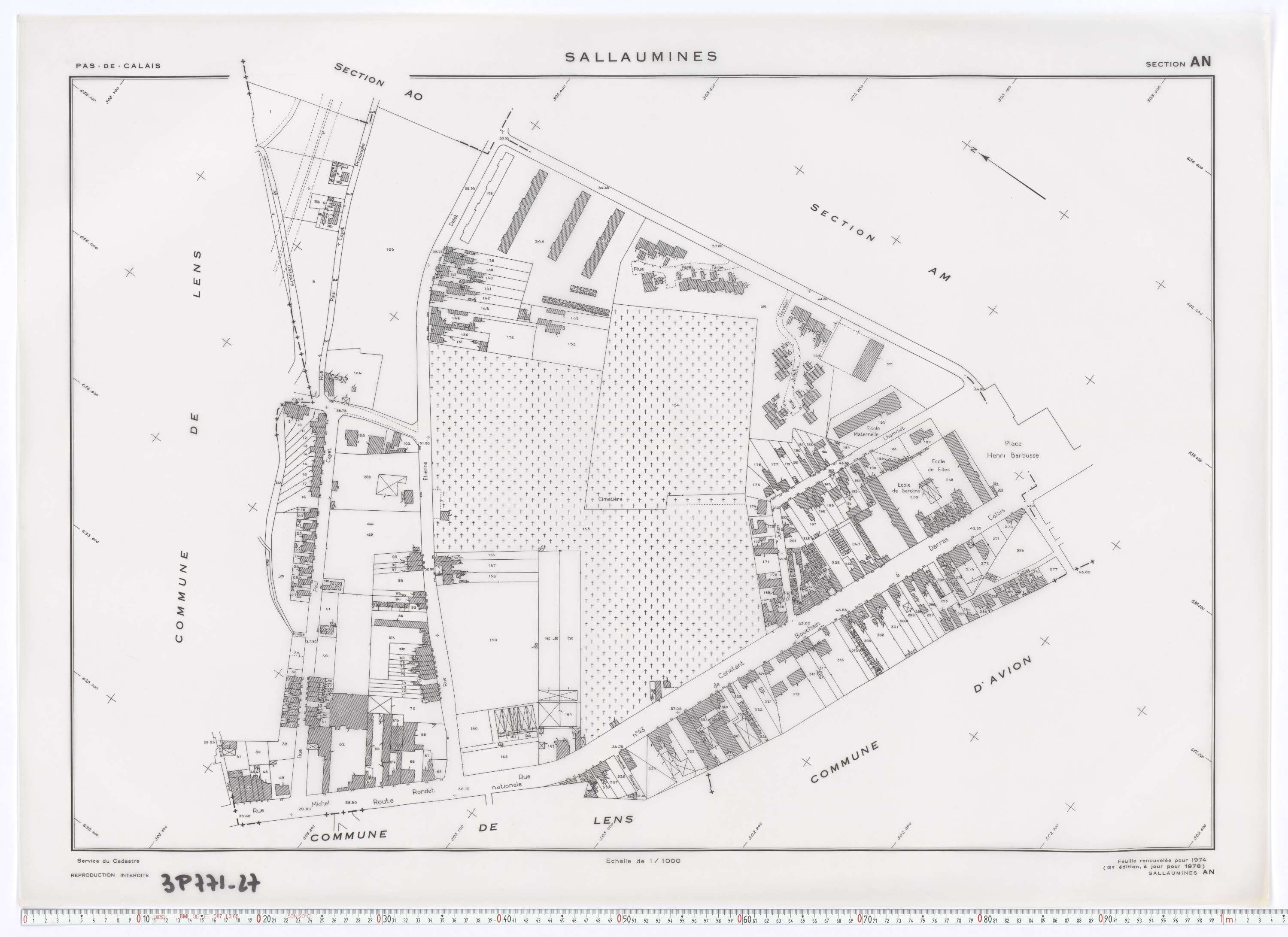 Sallaumines - Section AN.