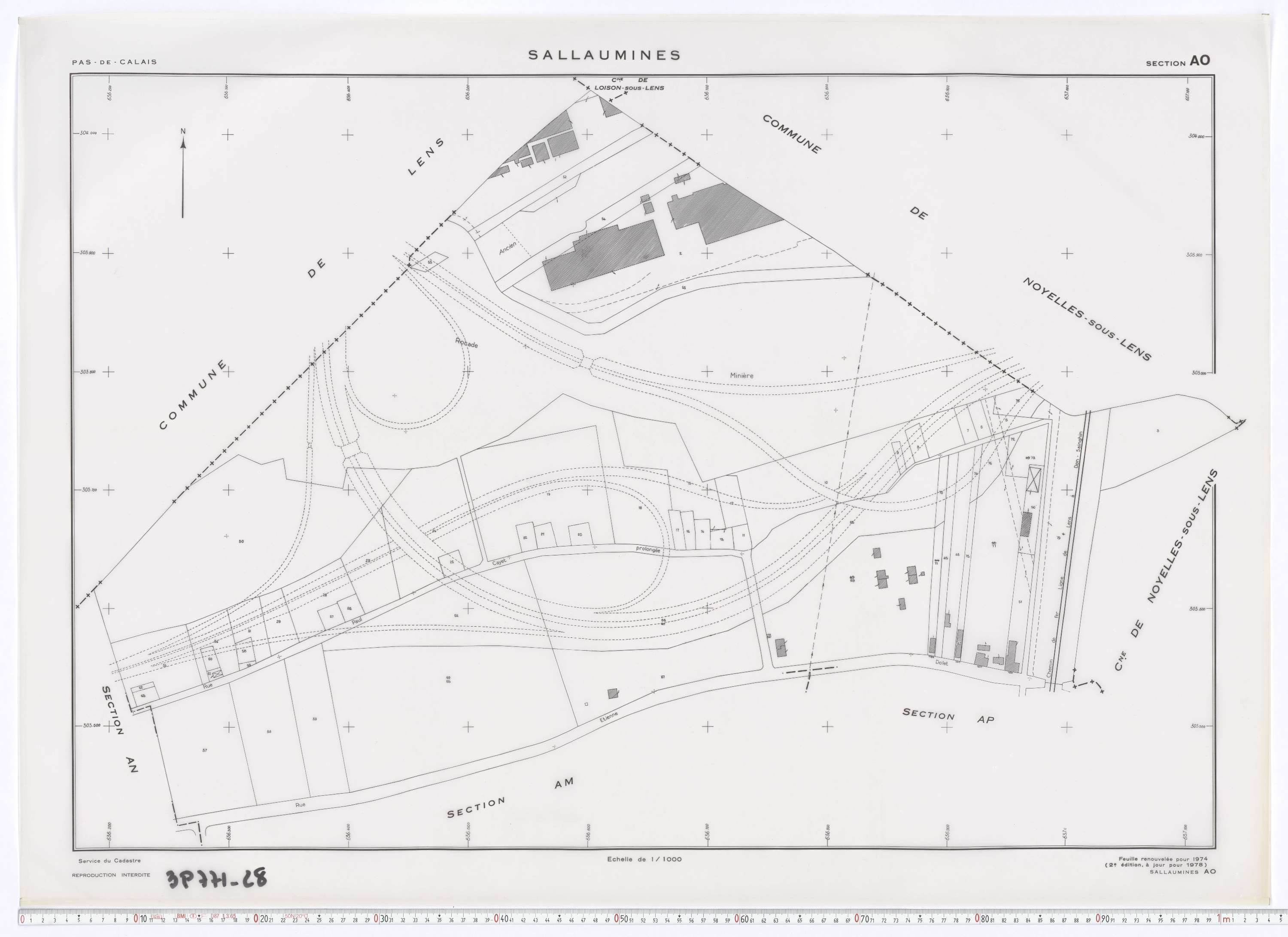 Sallaumines - Section AO.