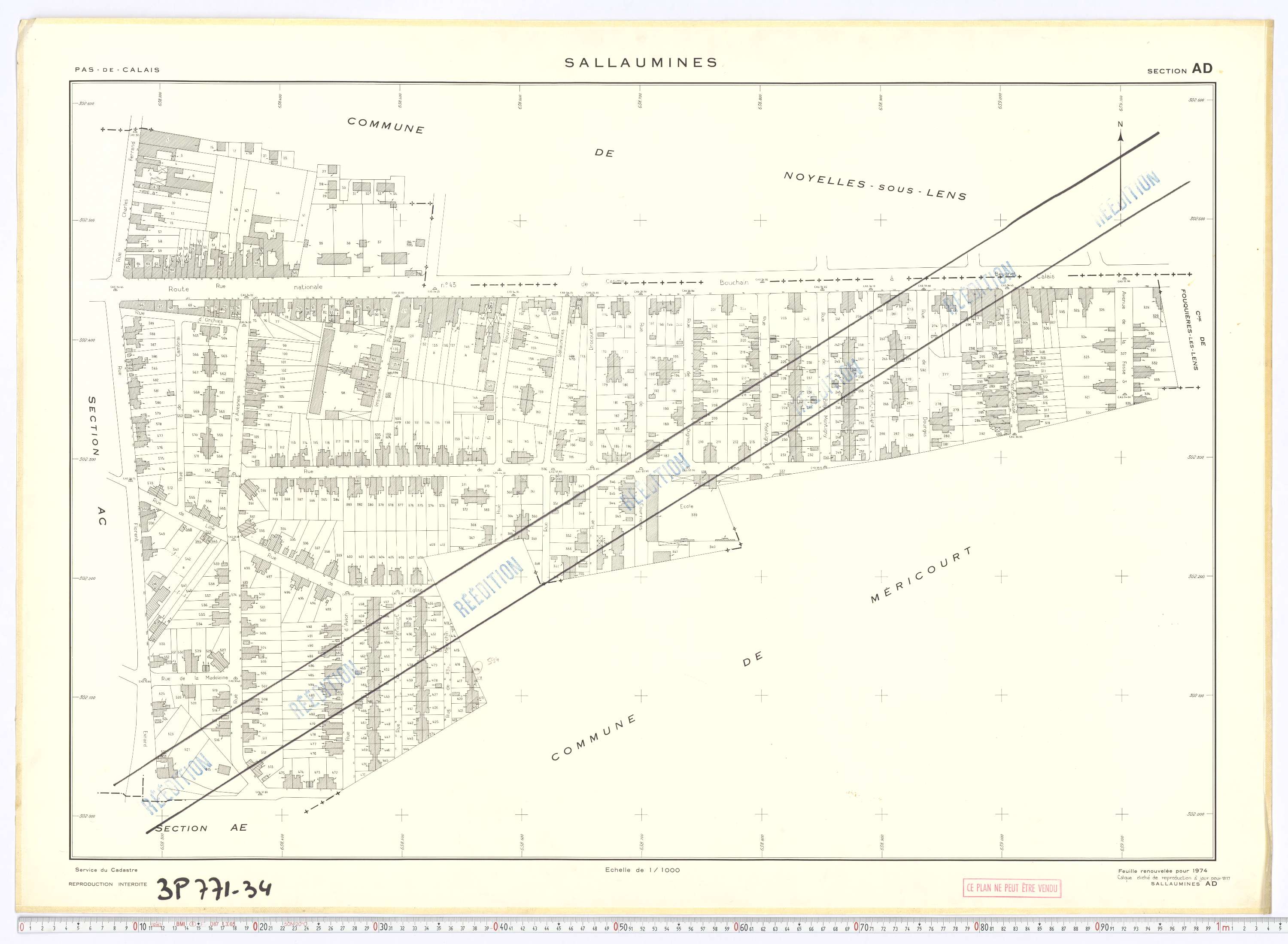 Sallaumines - Section AD.