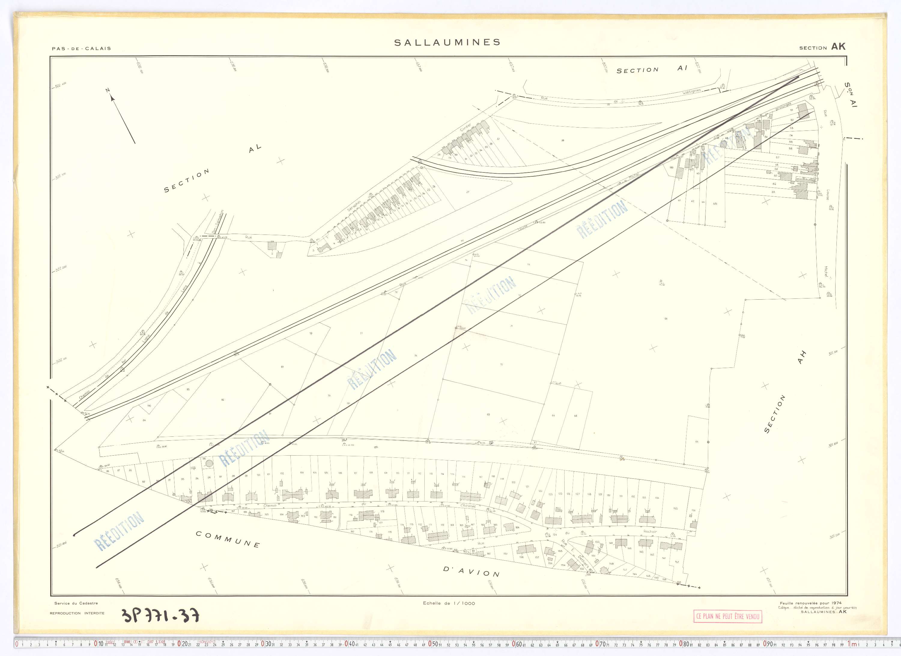 Sallaumines - Section AK.