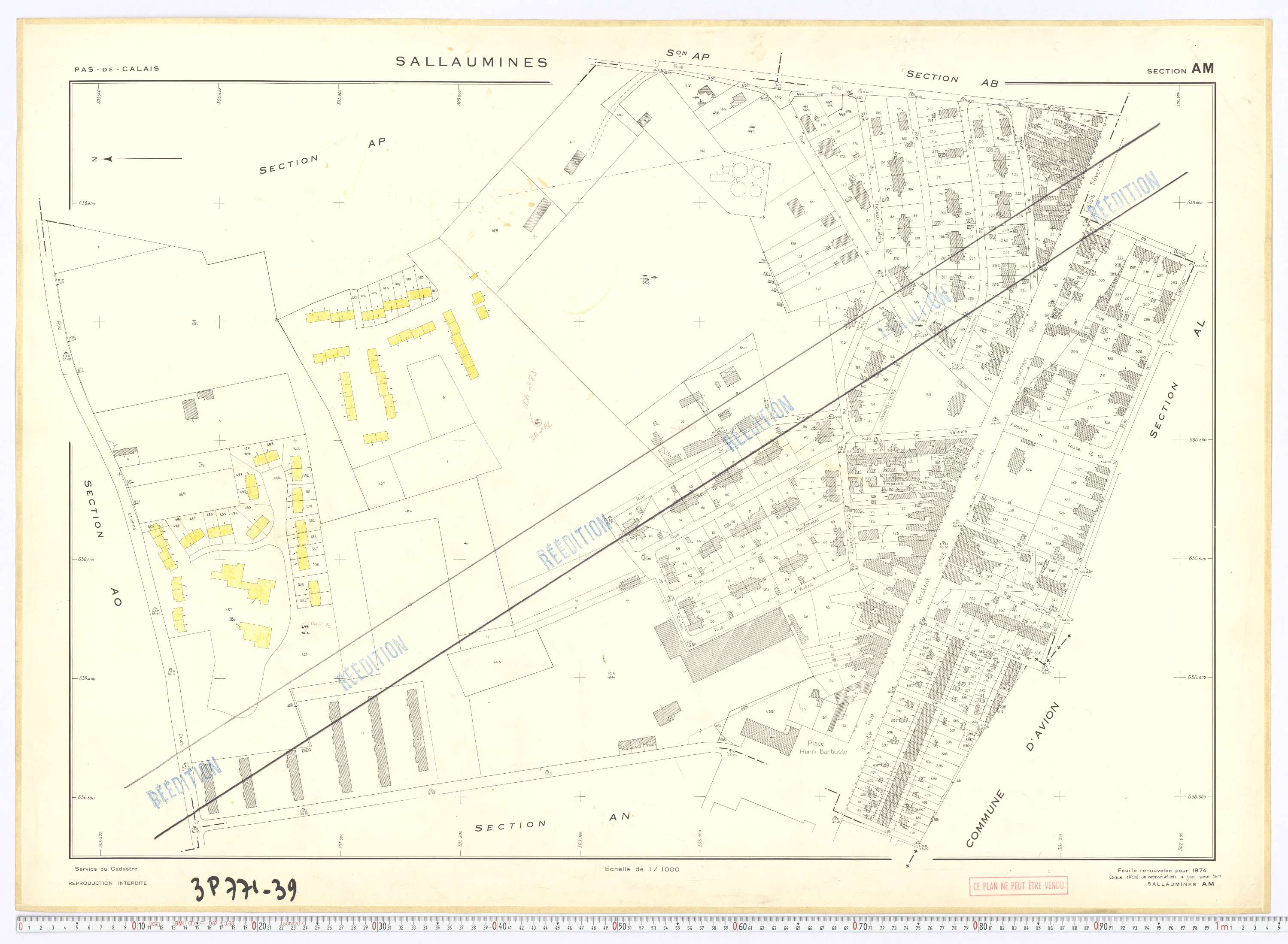 Sallaumines - Section AM.