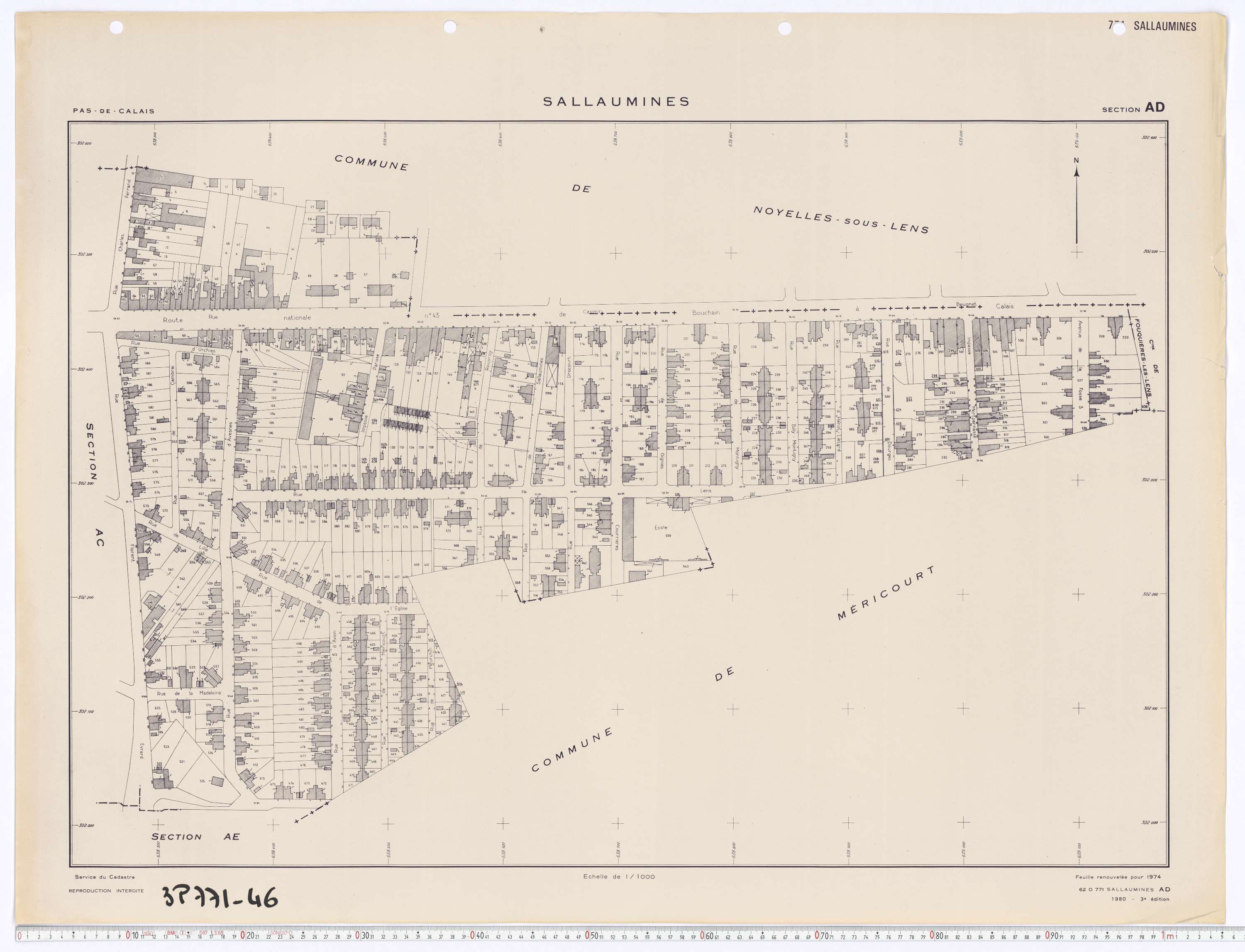 Sallaumines - Section AD.