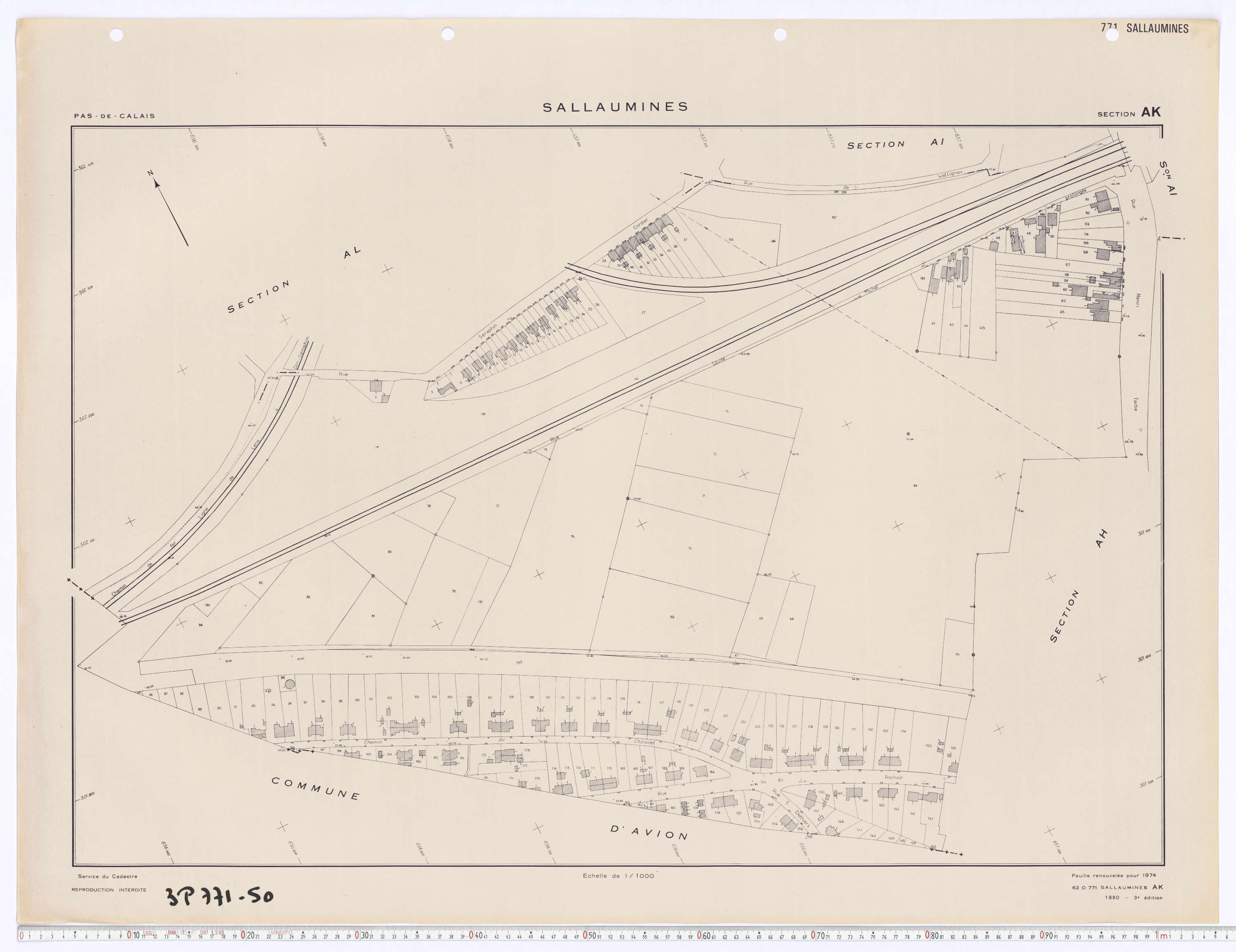 Sallaumines - Section AK.