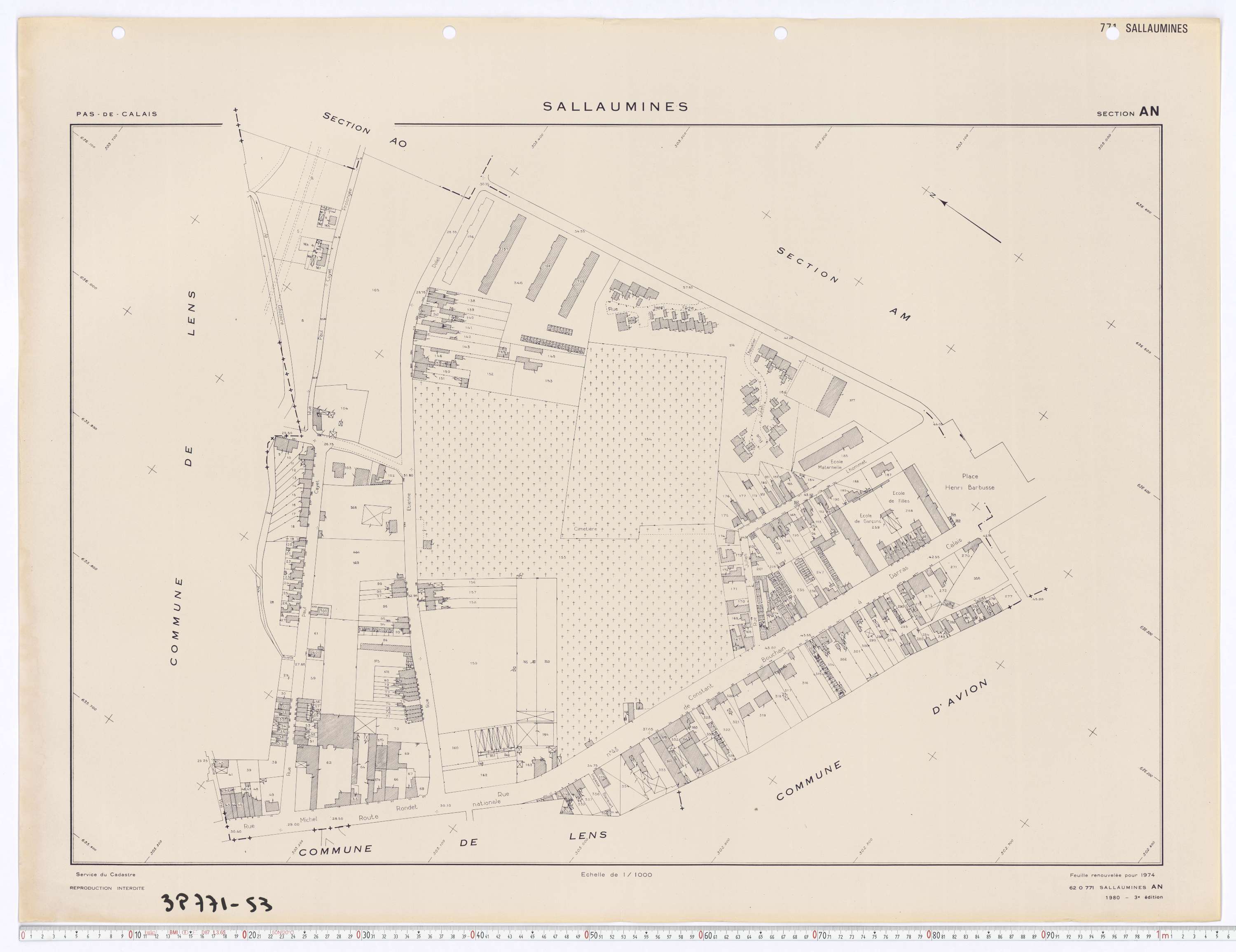 Sallaumines - Section AN.