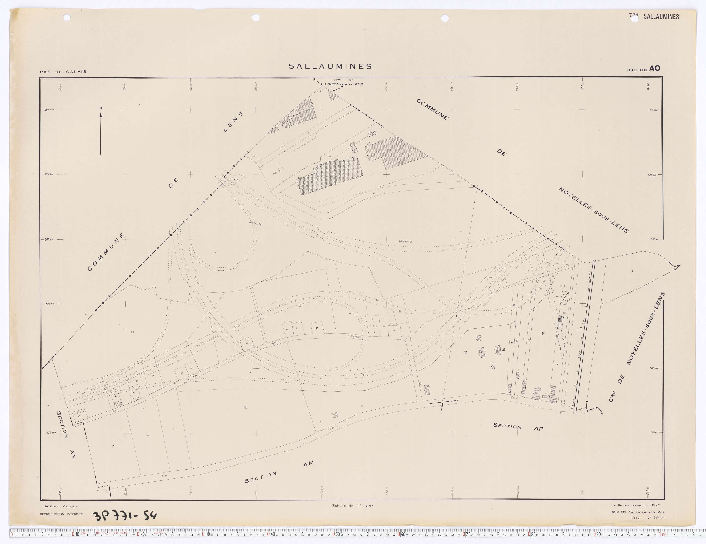 Sallaumines - Section AO.