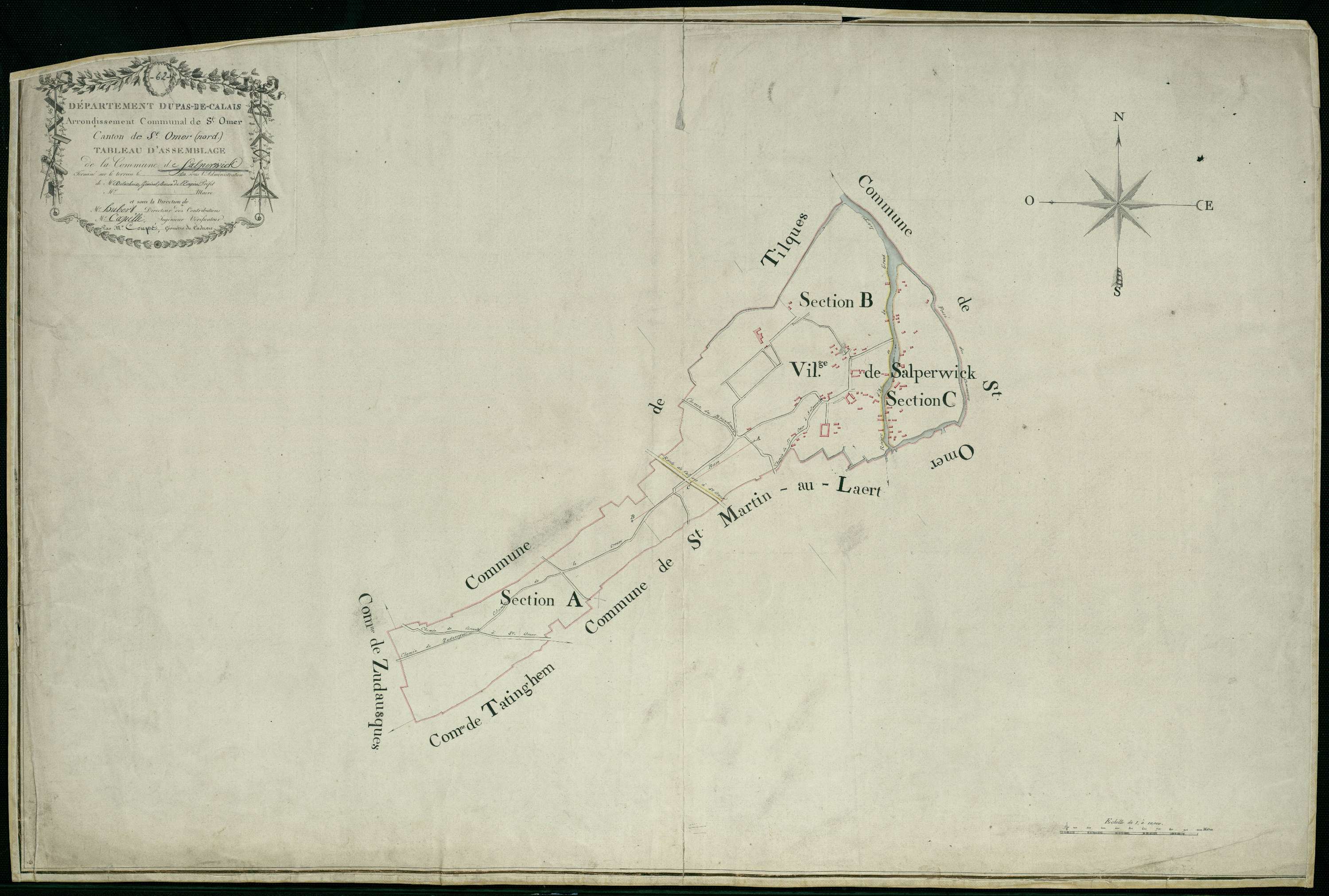 Salperwick - Tableau d'assemblage