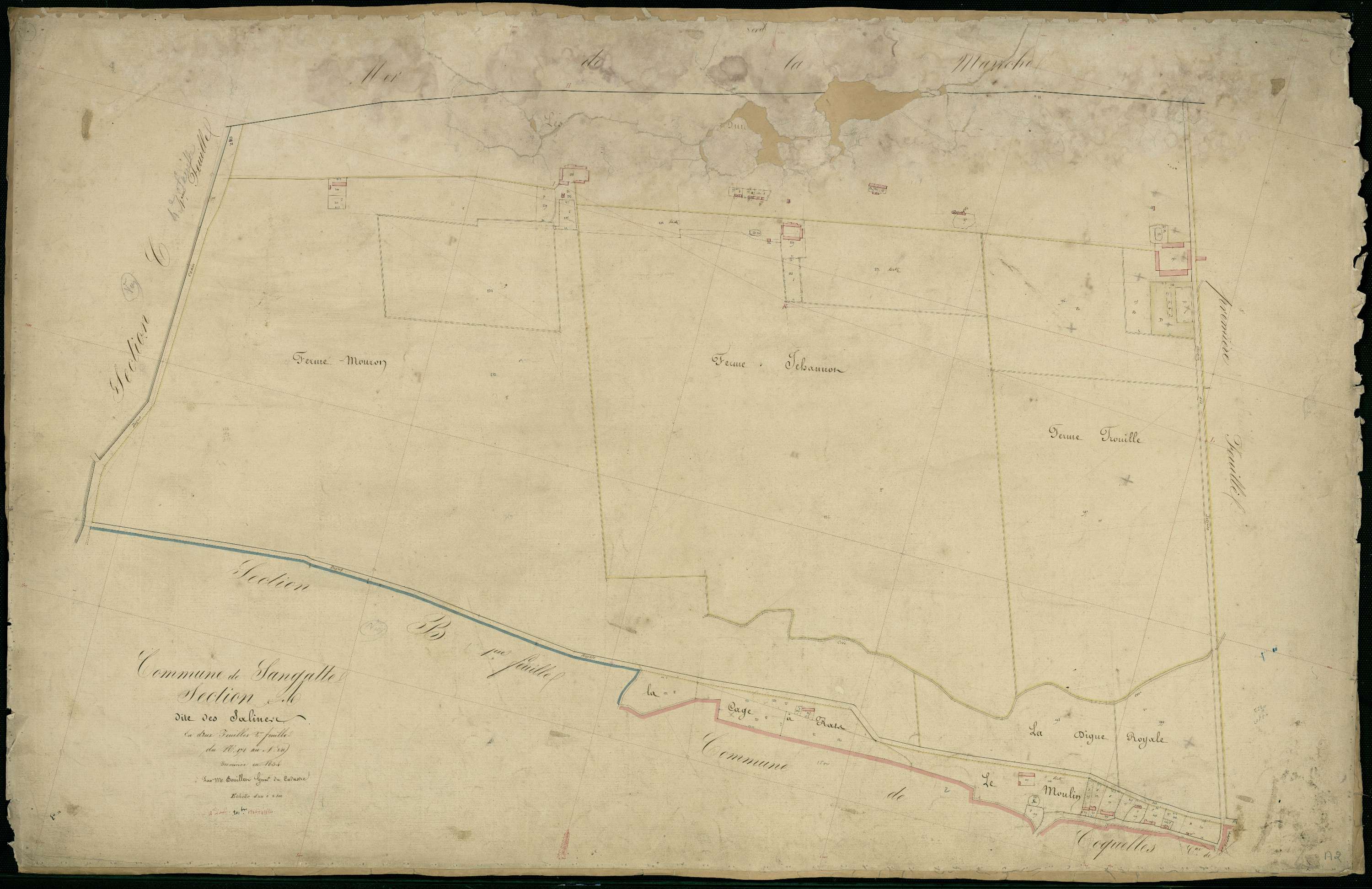 Sangatte - Section A, 2e feuille