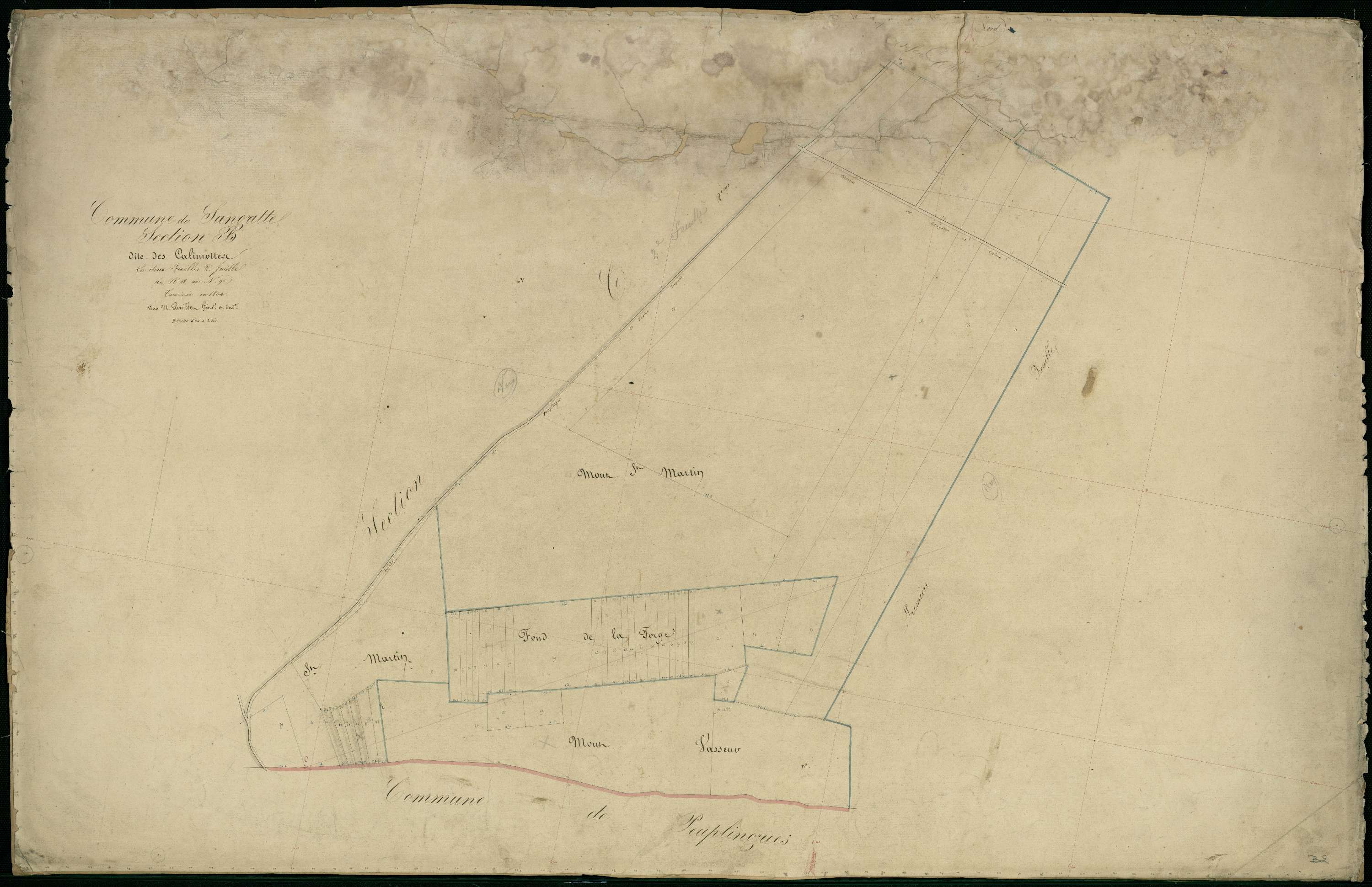 Sangatte - Section B, 2e feuille