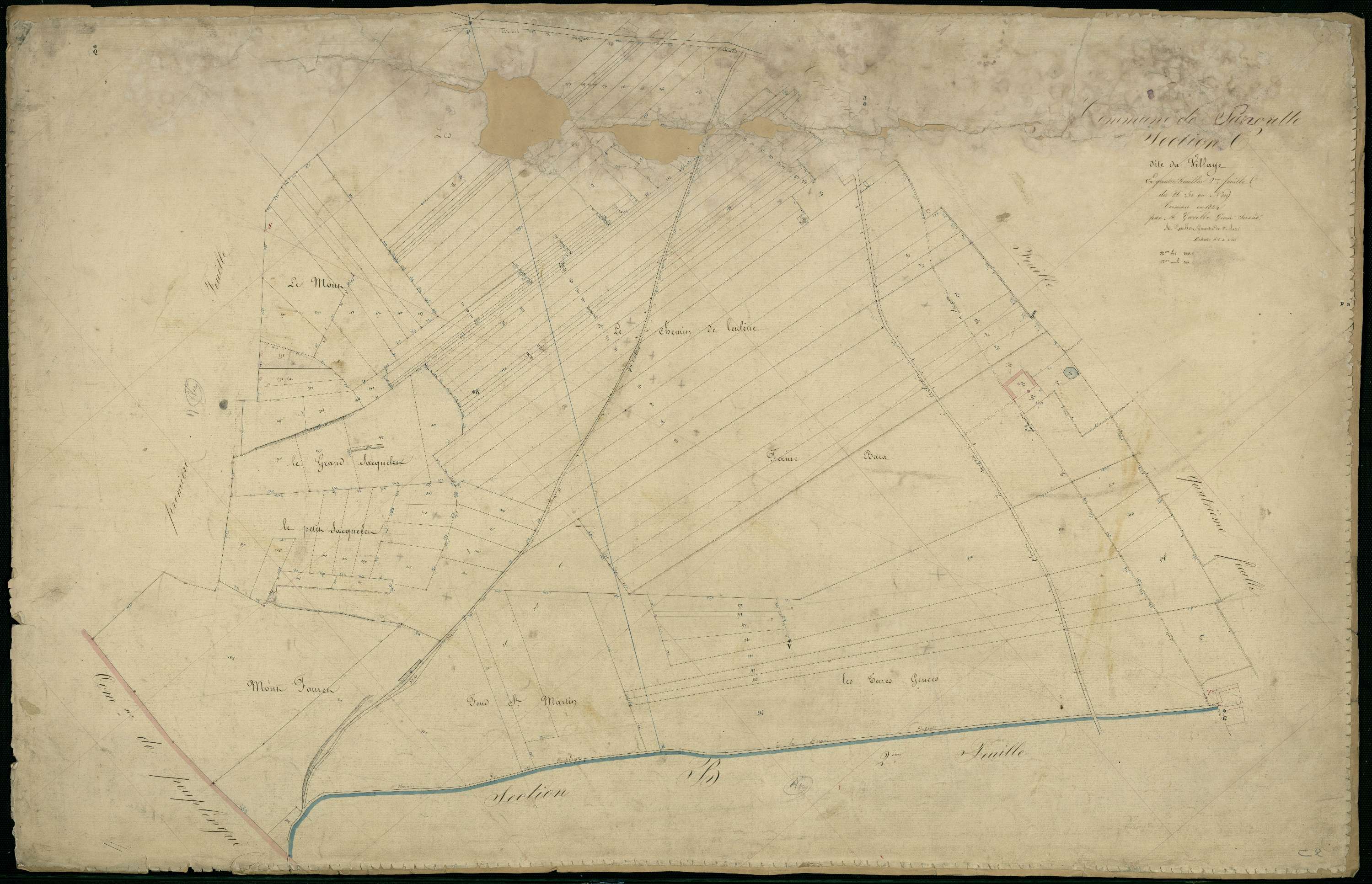Sangatte - Section C, 2e feuille