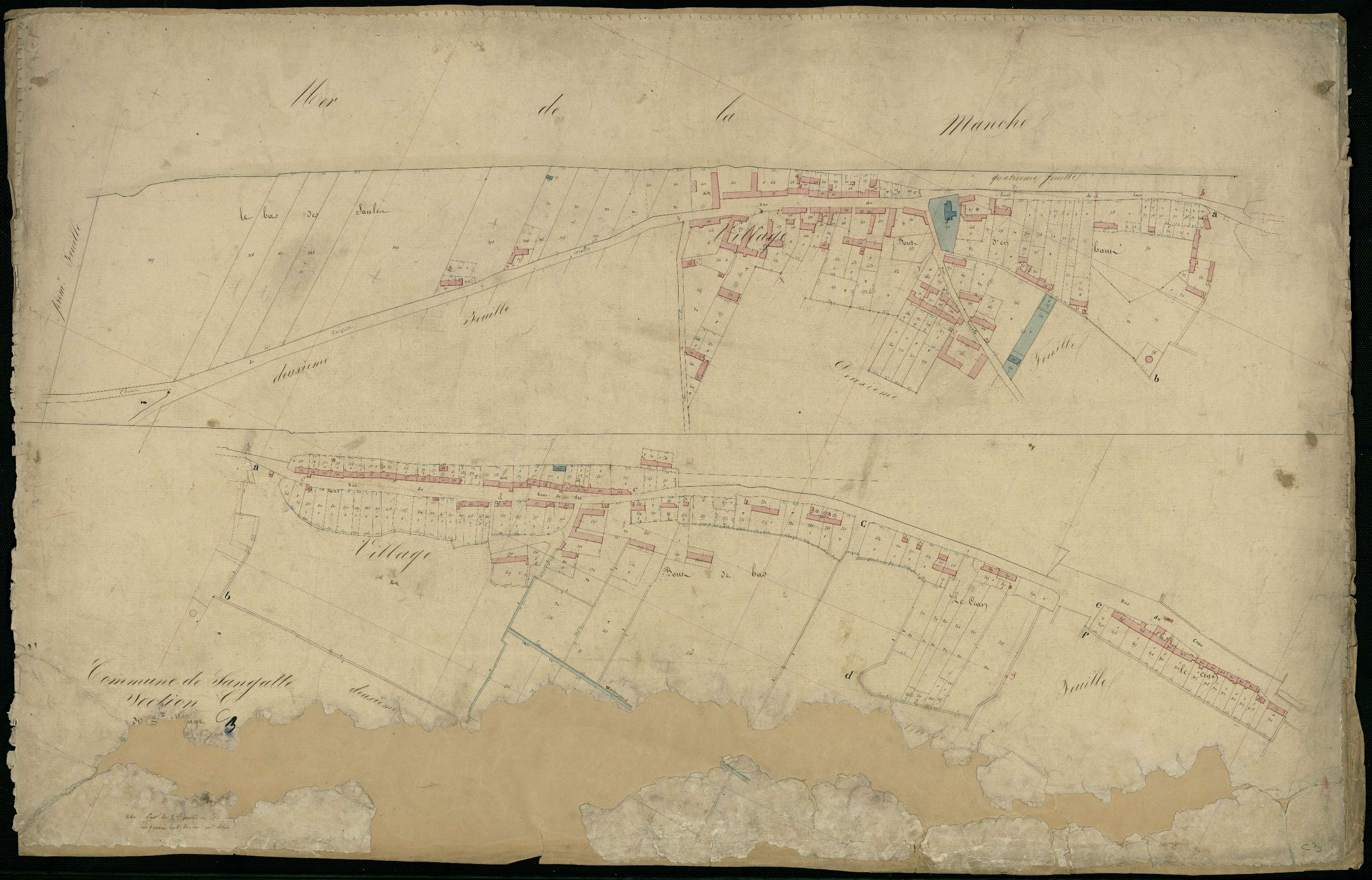 Sangatte - Section C, 3e feuille