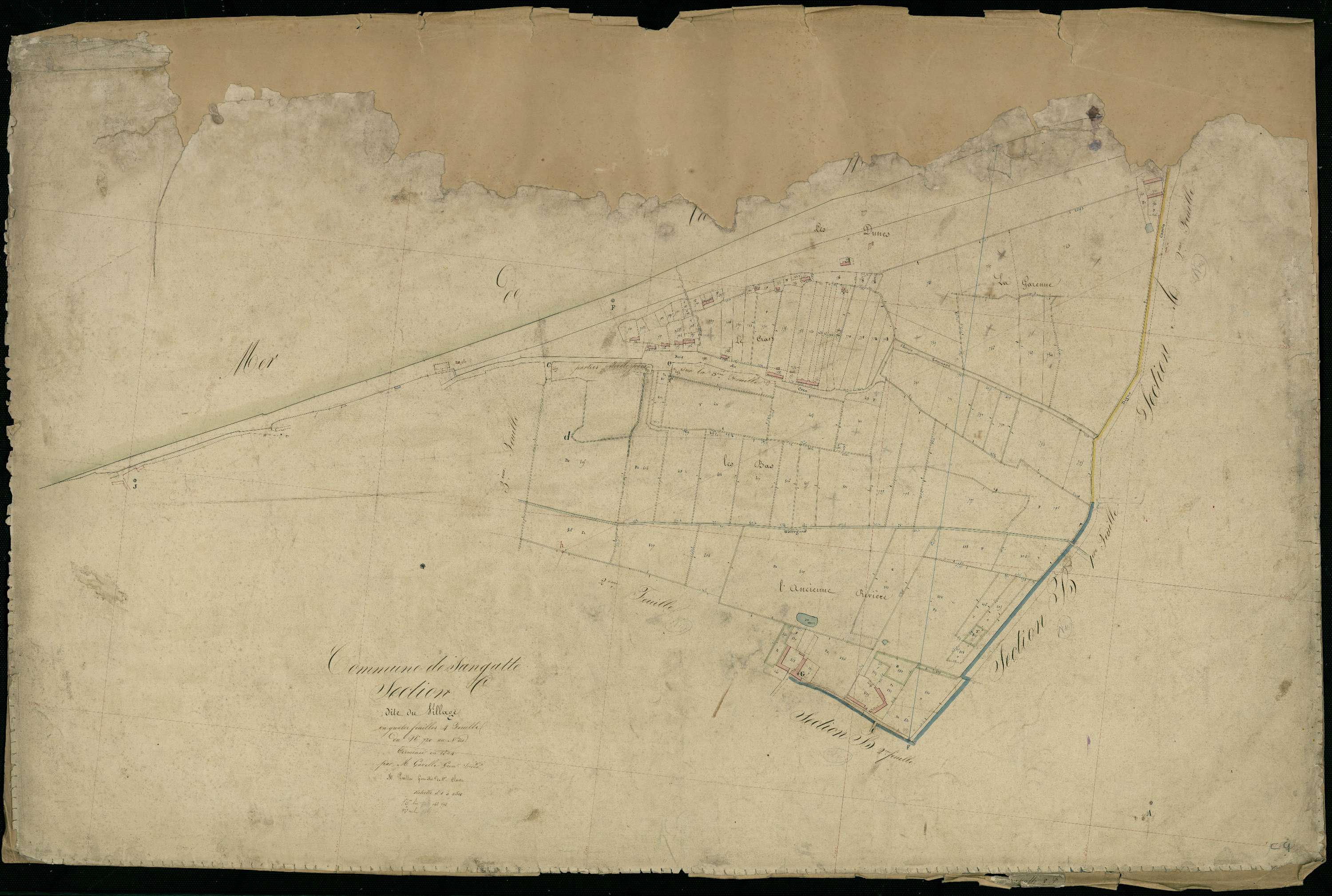 Sangatte - Section C, 4e feuille