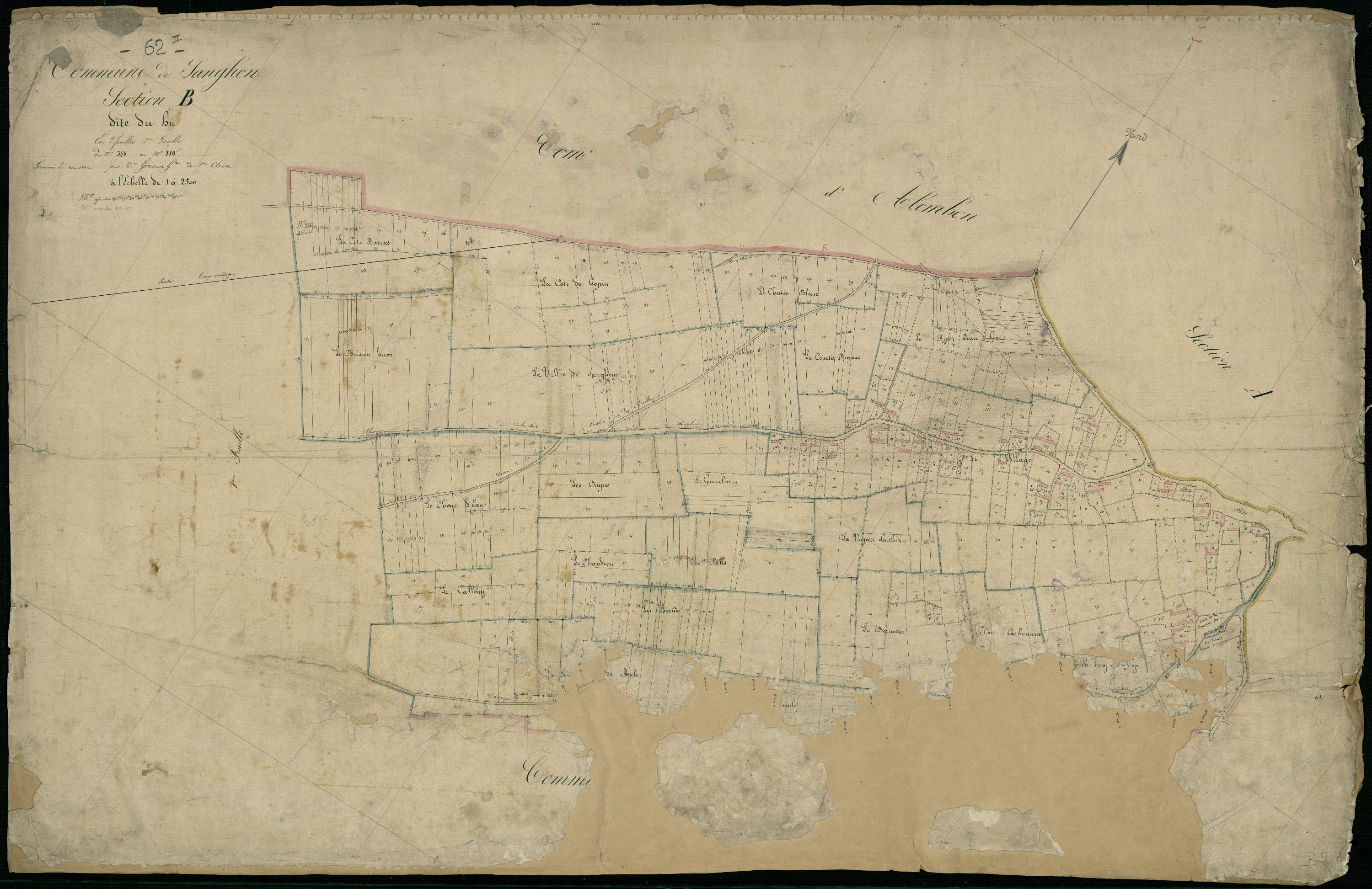 Sanghen - Section B, 2e feuille