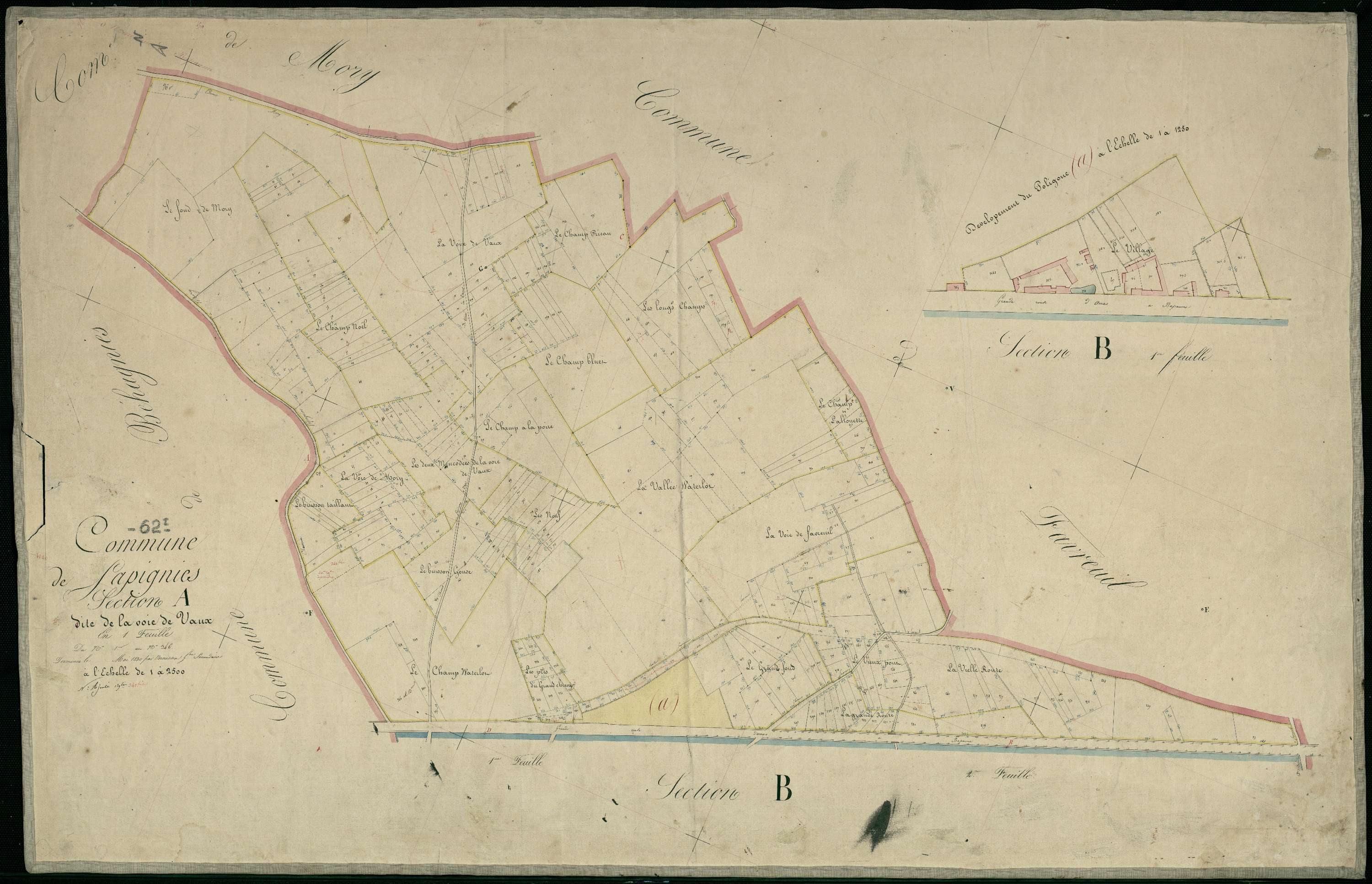 Sapignies - Section A