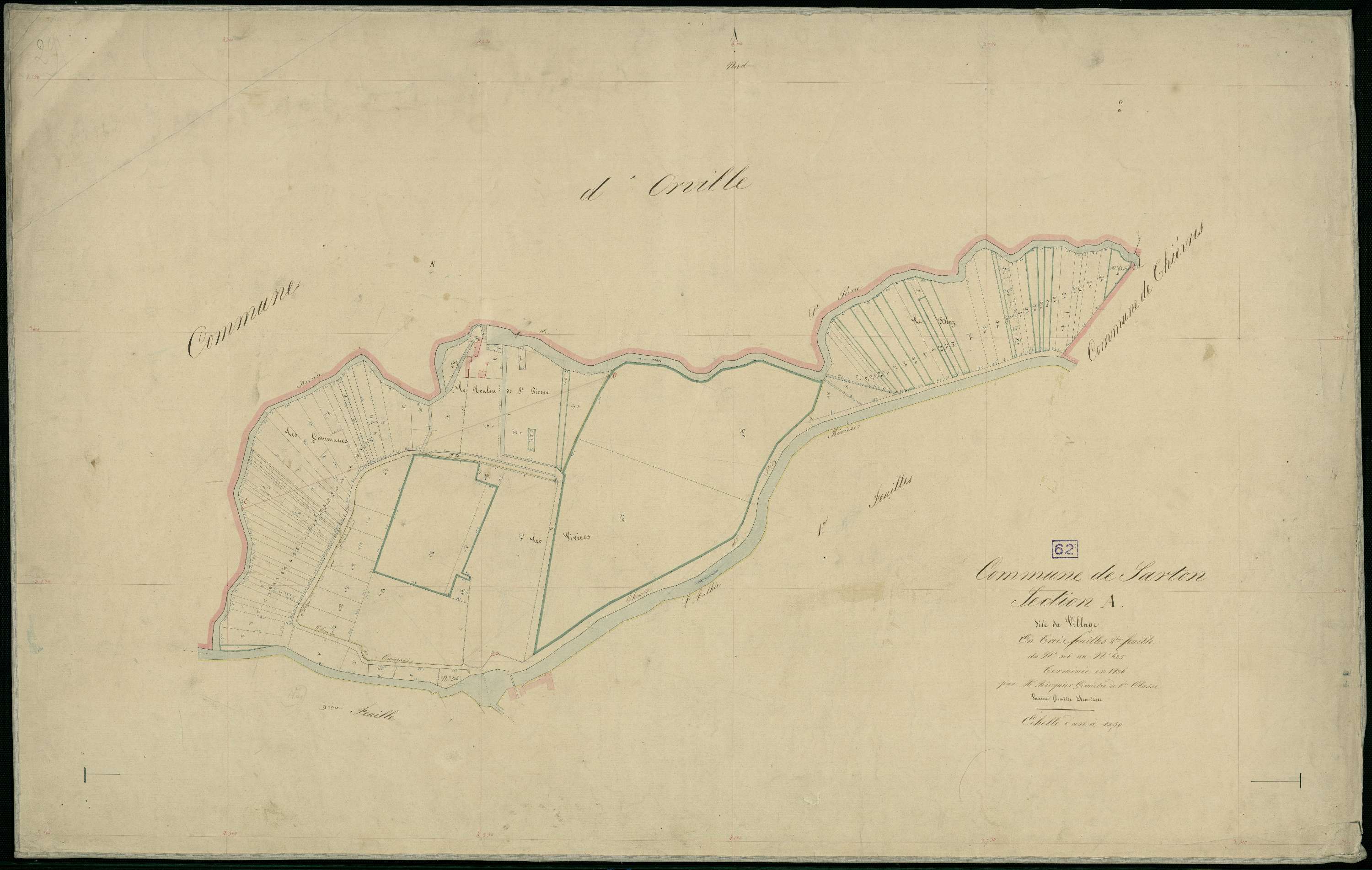 Sarton - Section A, 2e feuille