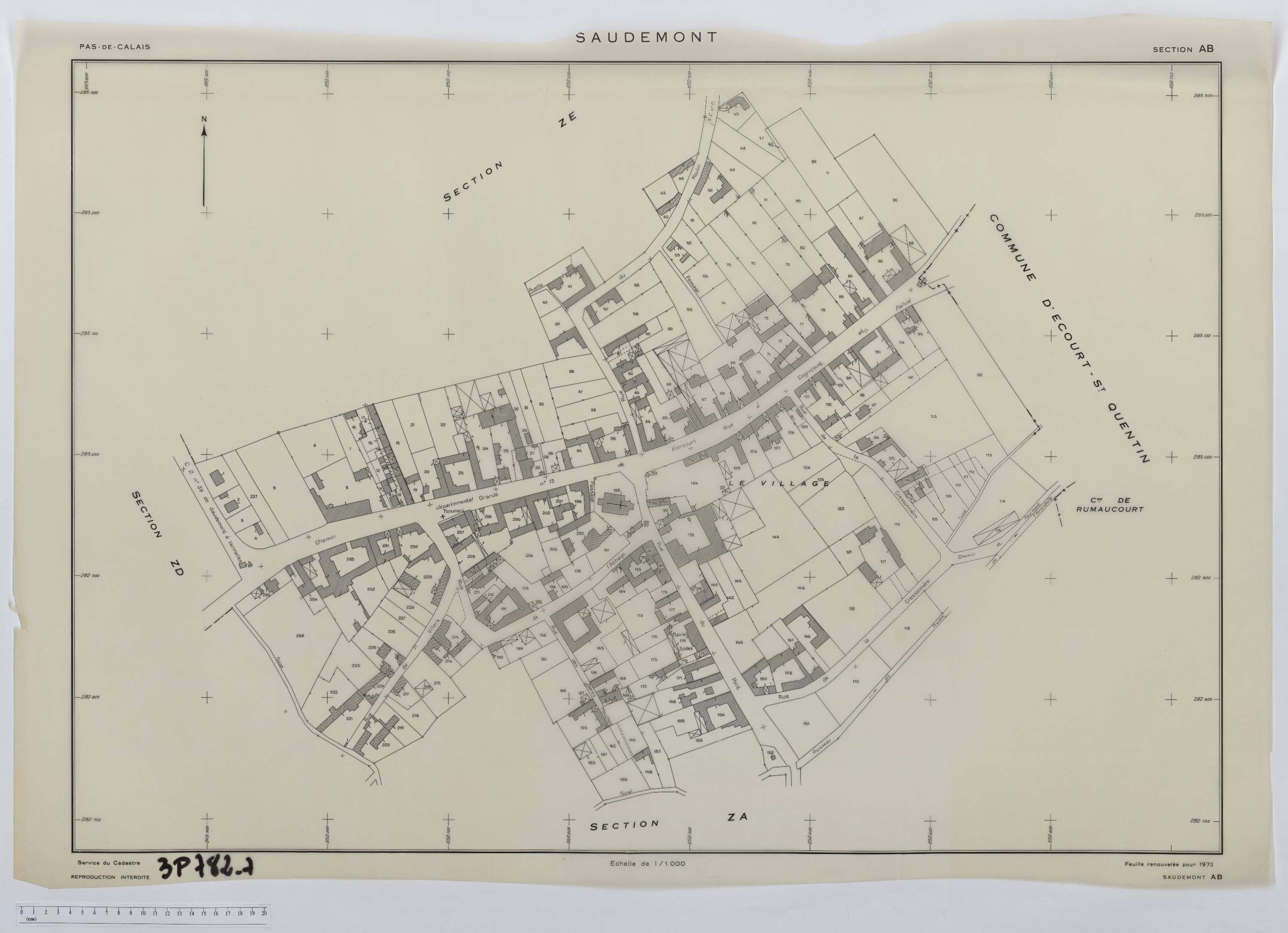 Saudemont - Section AB.