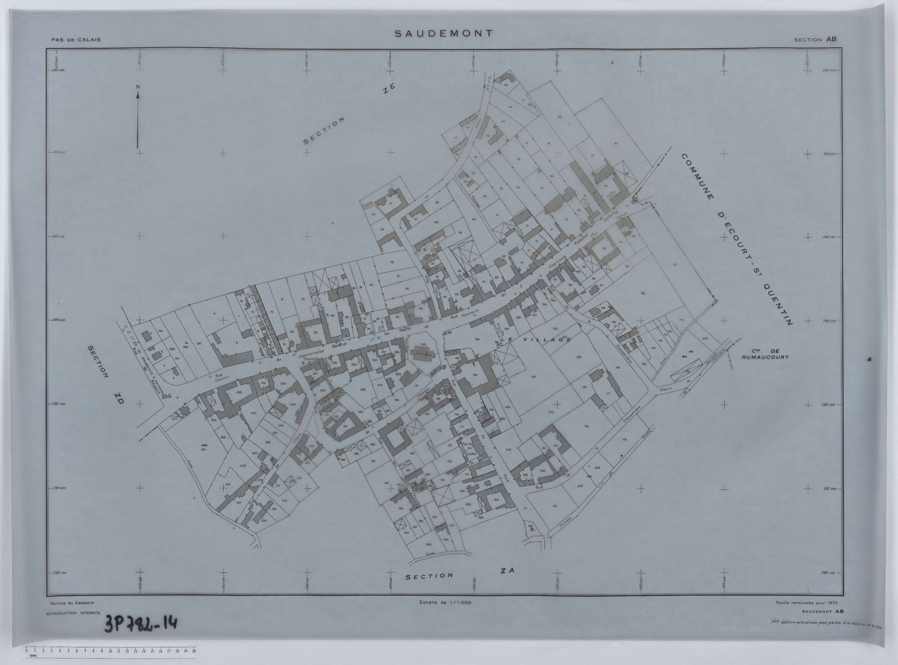 Saudemont - Section AB.