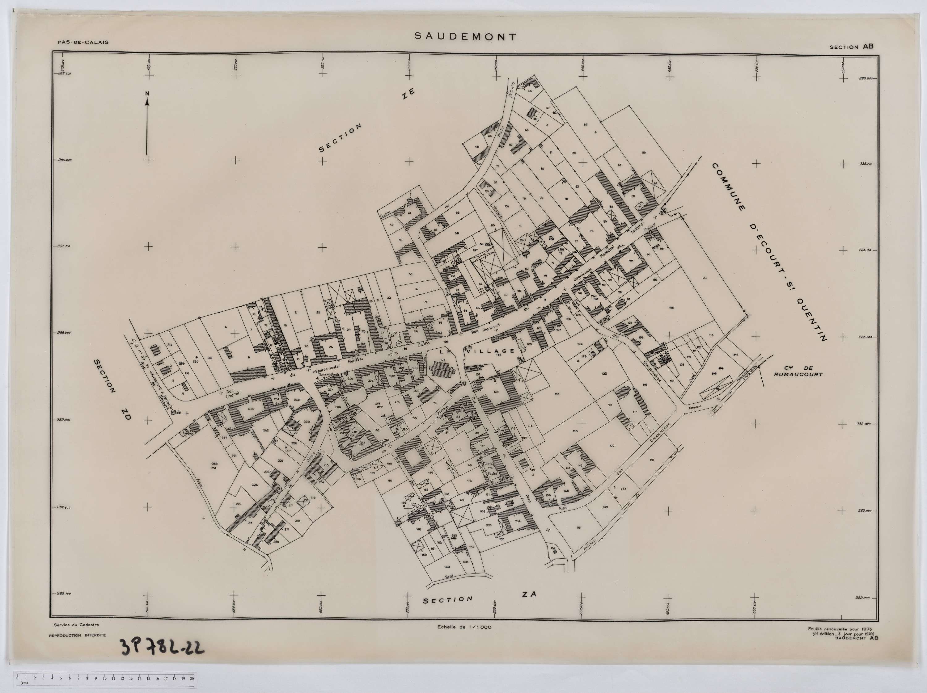 Saudemont - Section AB.