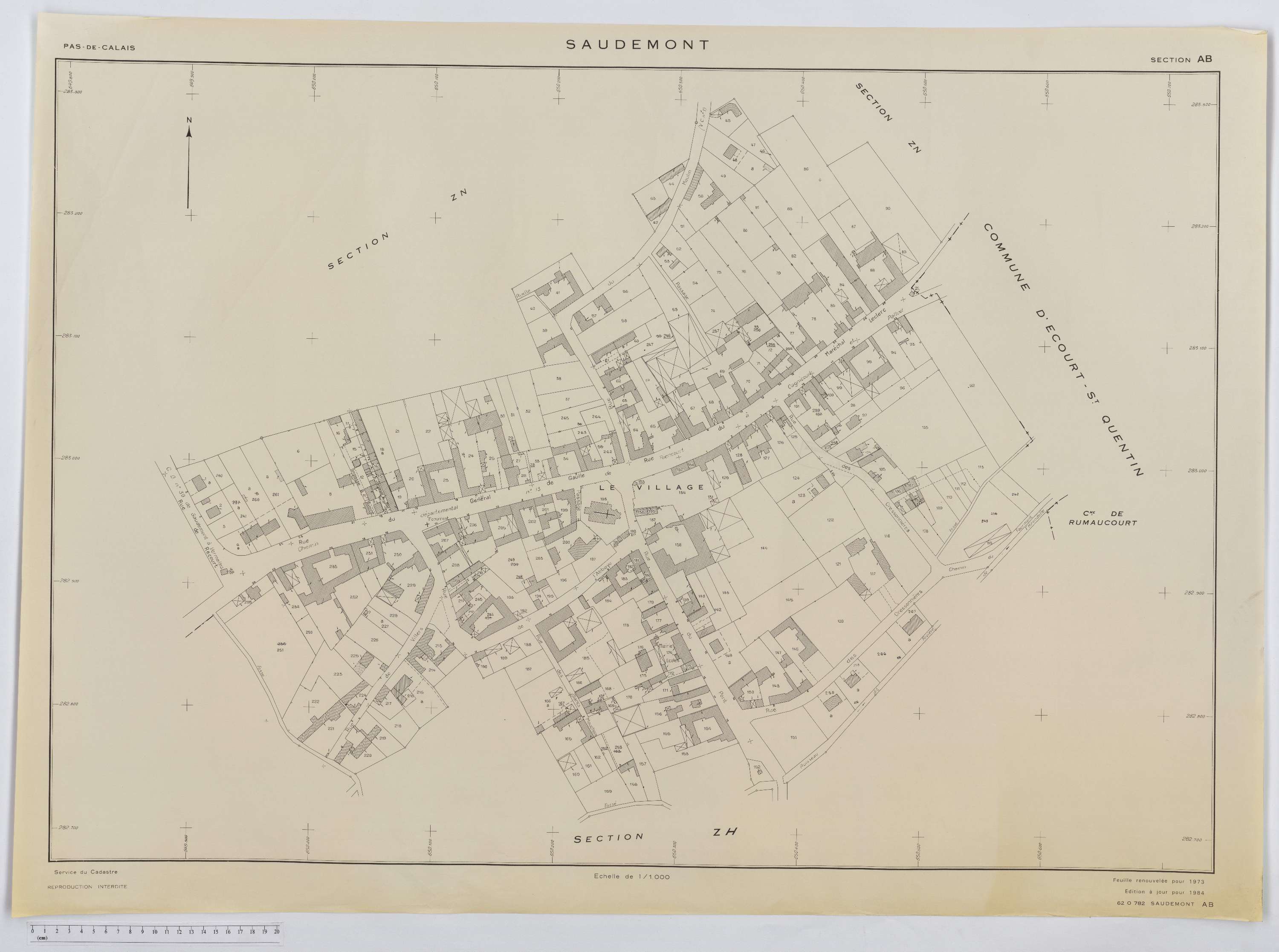 Saudemont - Section AB.