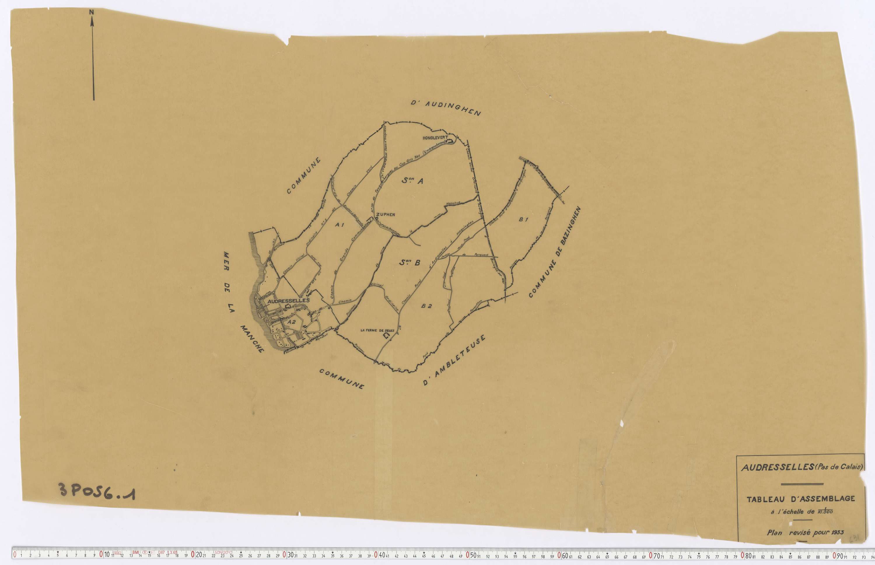 Selles - Tableau d'assemblage.