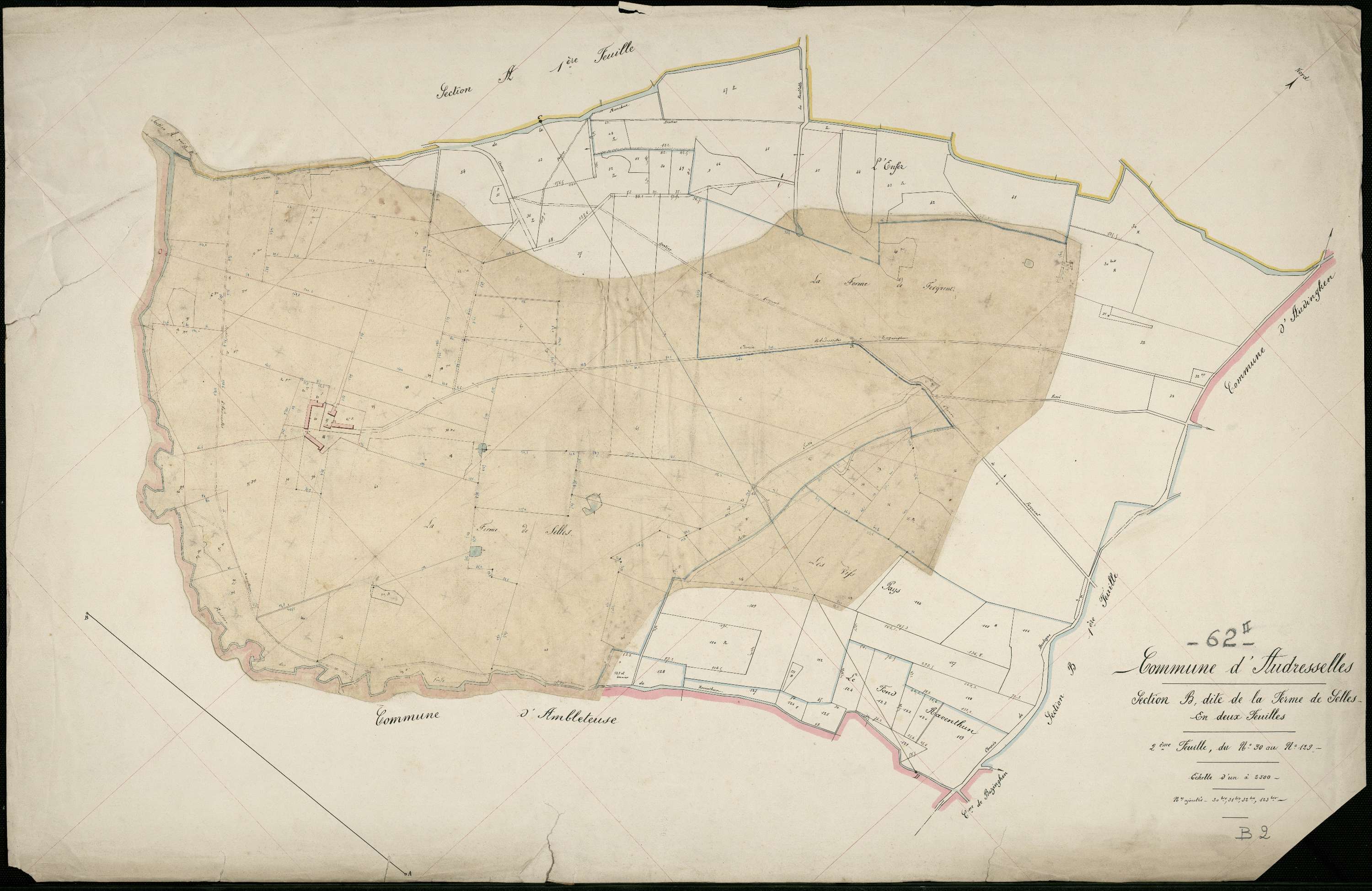 Selles - Section B, 2e feuille