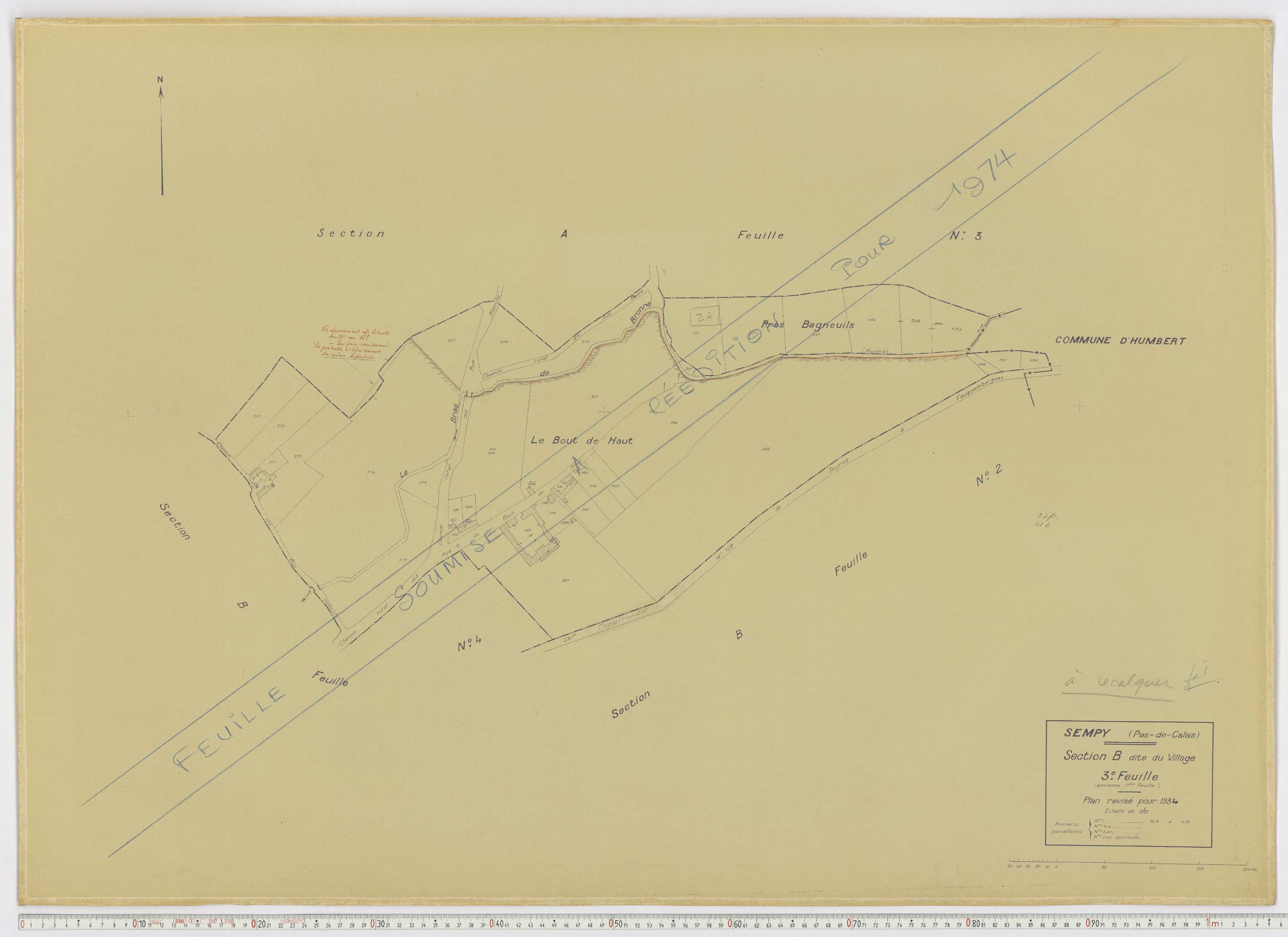 Sempy - Section B, feuille 3.