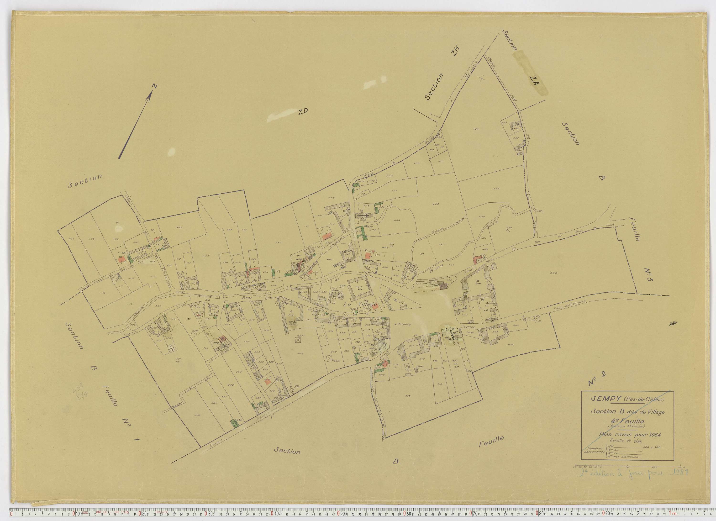 Sempy - Section B, feuille 4.